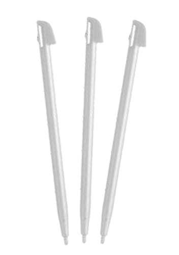 3 Pack White Nintendo Wii U Stylus Pens - Touch Screen Compatible for Gaming & Drawing - Perfect for Wii U Gamepad & Tablet Use