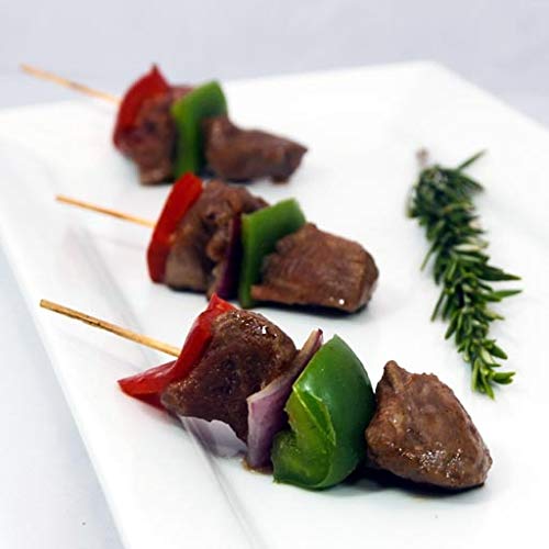 Premium Bulk Beef Kabobs - Gourmet Frozen Beef Appetizers for Parties & BBQs (8-Pack Tray Set) | Perfect for Catering, Events & Family Gatherings