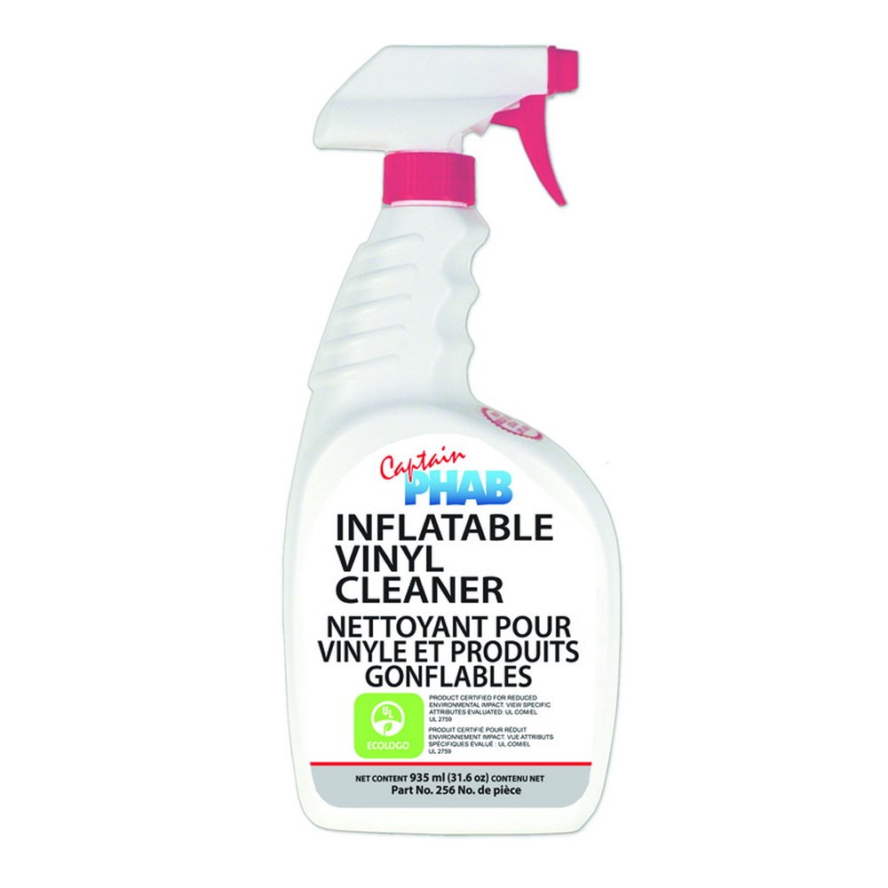 CaptainPhab 256 Inflatable & Vinyl Cleaner - Powerful Cleaning Solution for Pool Toys, Air Mattresses, Boats & Outdoor Gear