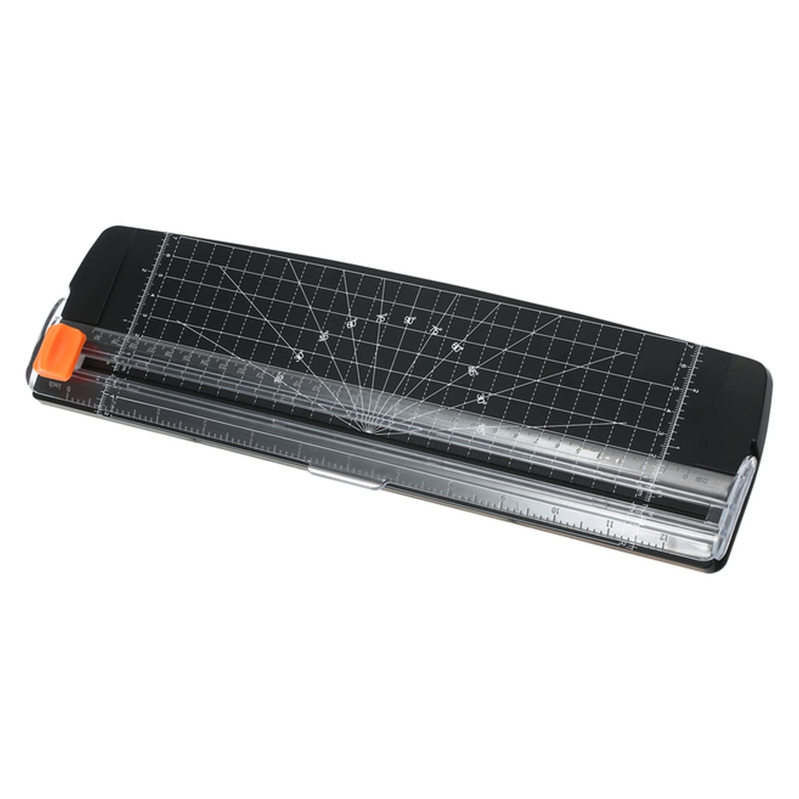 qingmutech 12 Inch Portable Paper Trimmer - A4 Size Paper Cutter for Crafting, Photos & Laminated Paper - Precise Corner Cutting Machine (Black) | Perfect for Scrapbooking, Card Making & Office Use