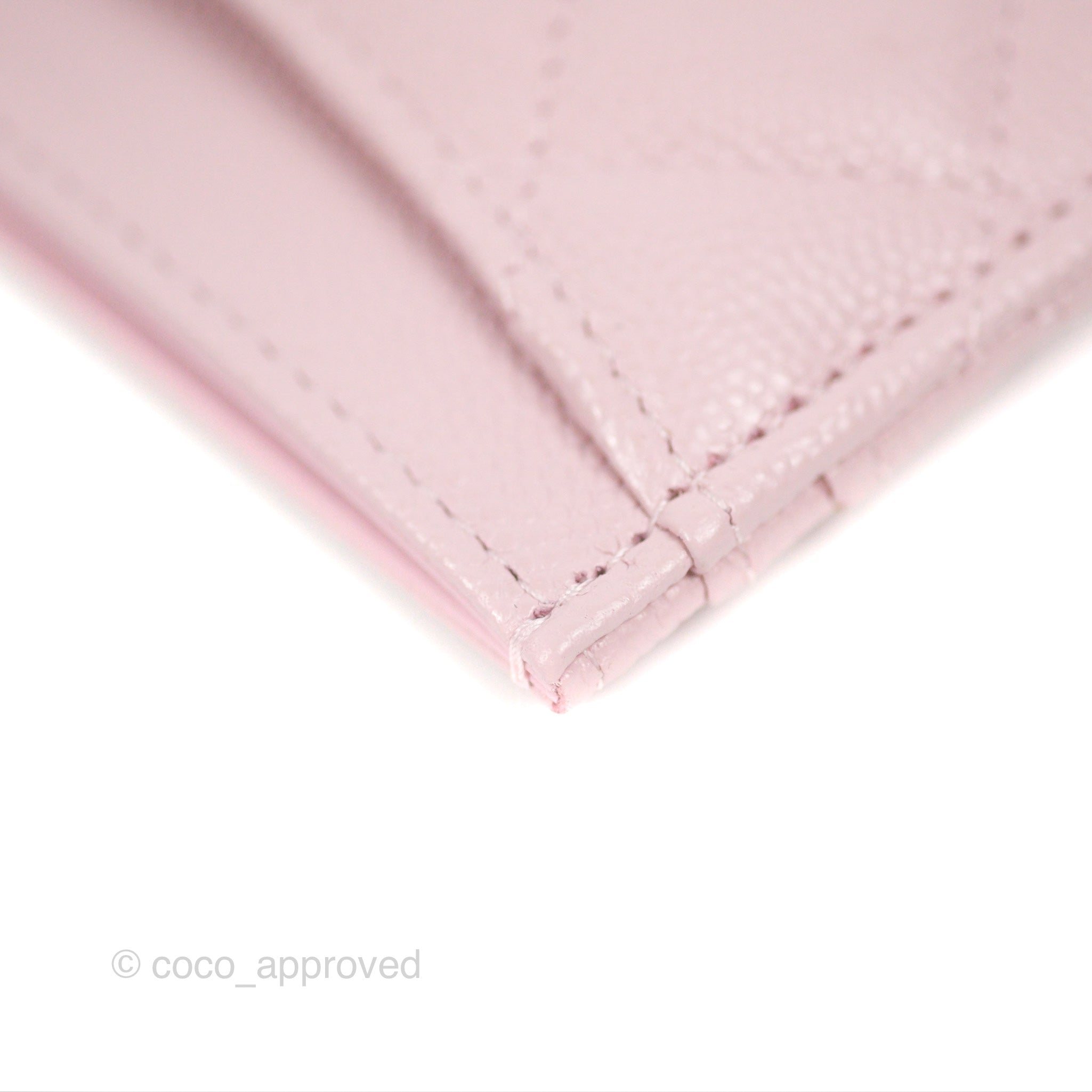Chanel Classic Flat Card Holder in Pink Caviar Leather with Gold Hardware - Perfect for Everyday Luxury & Gift Giving