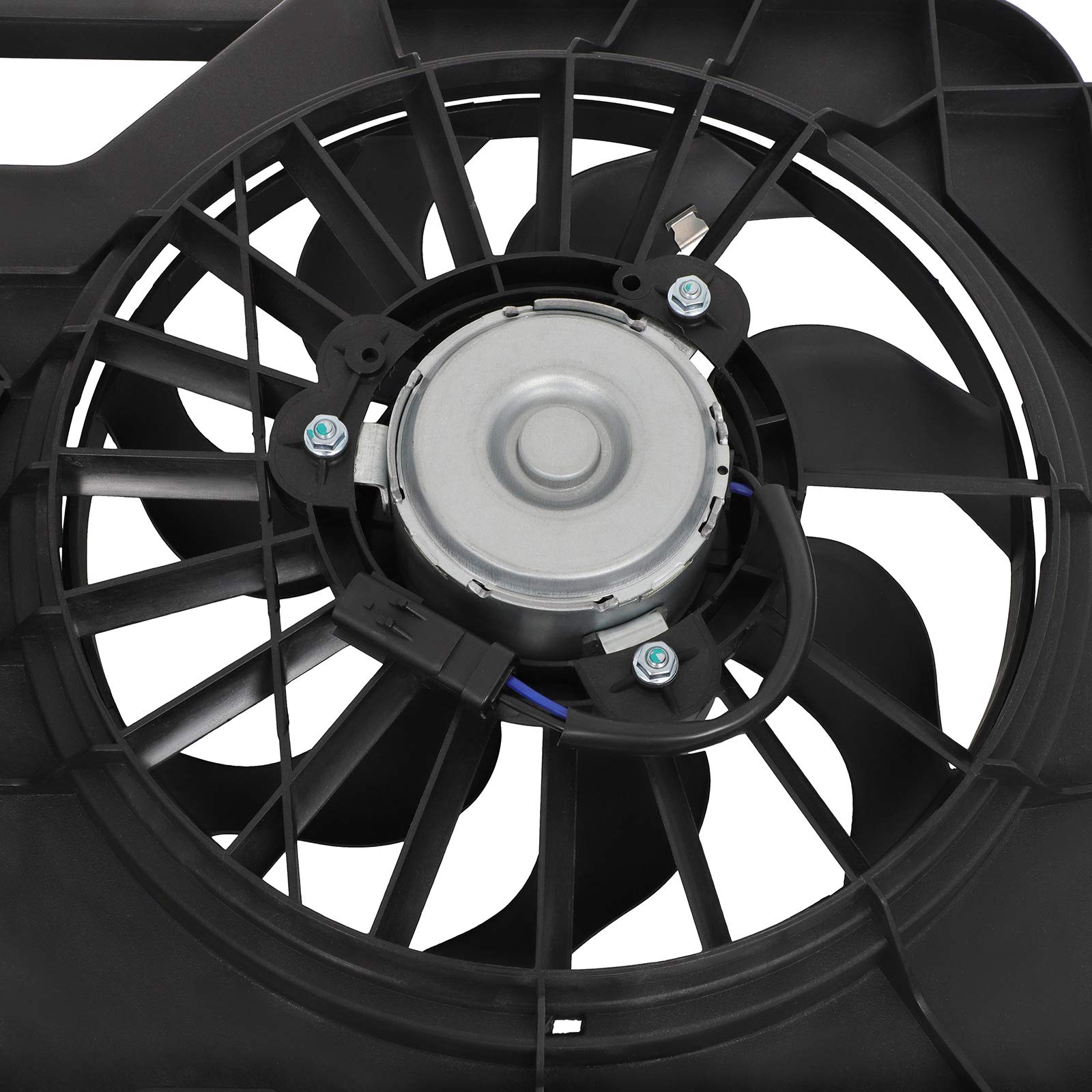 SCITOO Radiator Cooling Fan Replacement for 2005-2007 Chrysler Town & Country, Dodge Caravan & Grand Caravan - Engine Cooling System Part for Hot Weather Driving & Heavy Loads