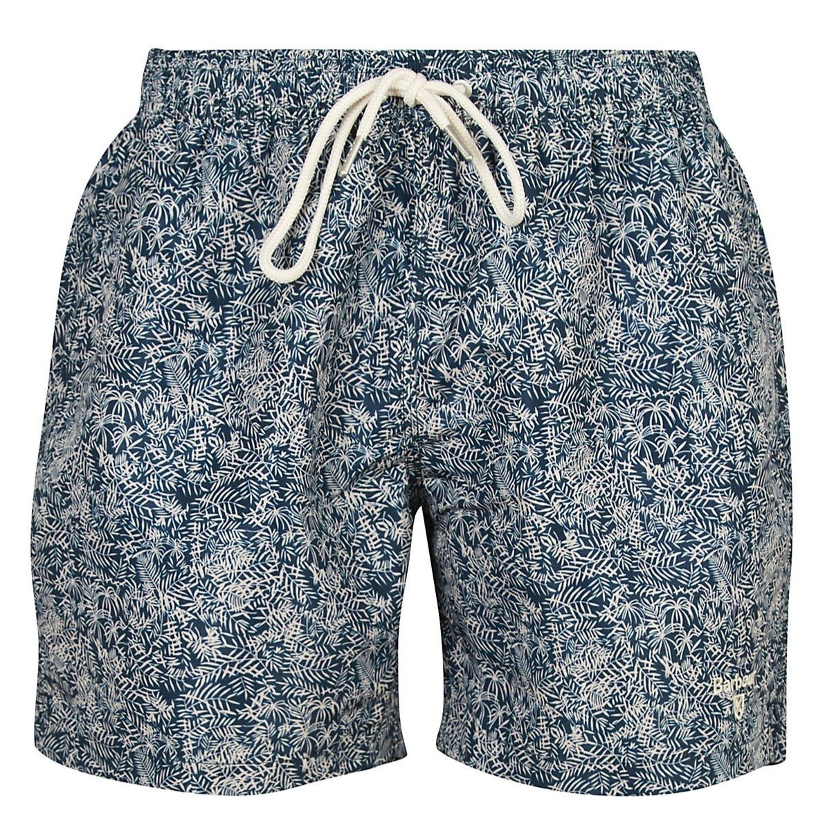 BARBOUR Braithwaite Men's Swim Shorts - Quick-Dry, Comfortable Swim Trunks for Beach, Pool & Vacation - Navy Blue