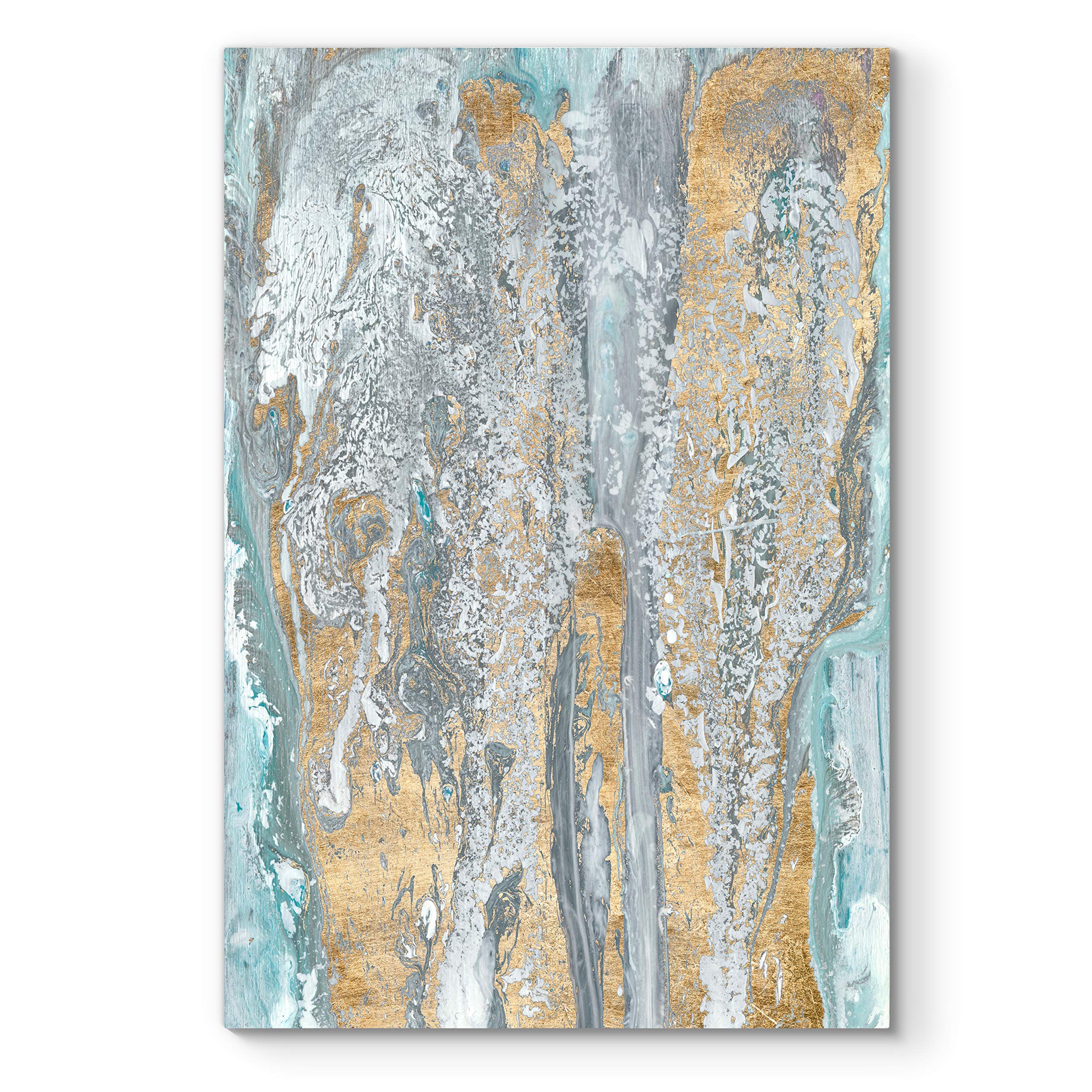Modern Canvas Wall Art - Ready to Hang Home Décor in Contemporary, Rustic & Romantic Styles - 18x27 Inch Framed Painting (144471Z) - Perfect for Living Room, Bedroom & Office Decor