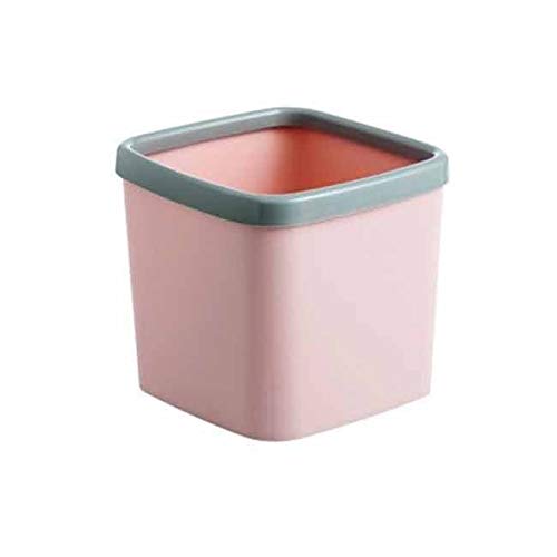 Eco-Friendly Square Compost Bin - Shatter-Resistant Plastic Waste Basket for Kitchen, Bathroom & Office - Small Trash Can with Lid for Organic Waste, Recycling & Home Organization (Color: Black) | Perfect for Composting, Food Scraps & Sustainable Living