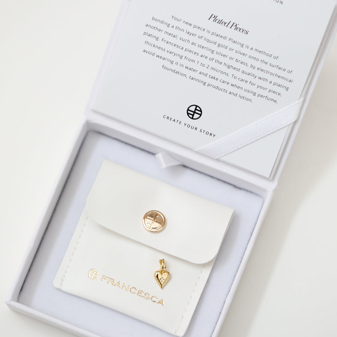 Eternal Heart Charm Necklace - Sterling Silver Love Pendant for Women - Perfect for Valentine's Day, Anniversary & Romantic Gifts