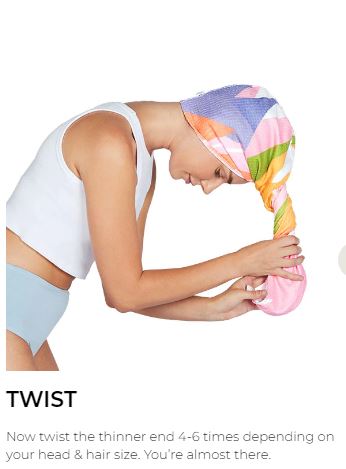Dock & Bay Quick Dry Hair Towel Wrap - Microfiber Hair Turban for Women & Men - Soft & Absorbent for Post Shower, Swimming, Gym & Travel