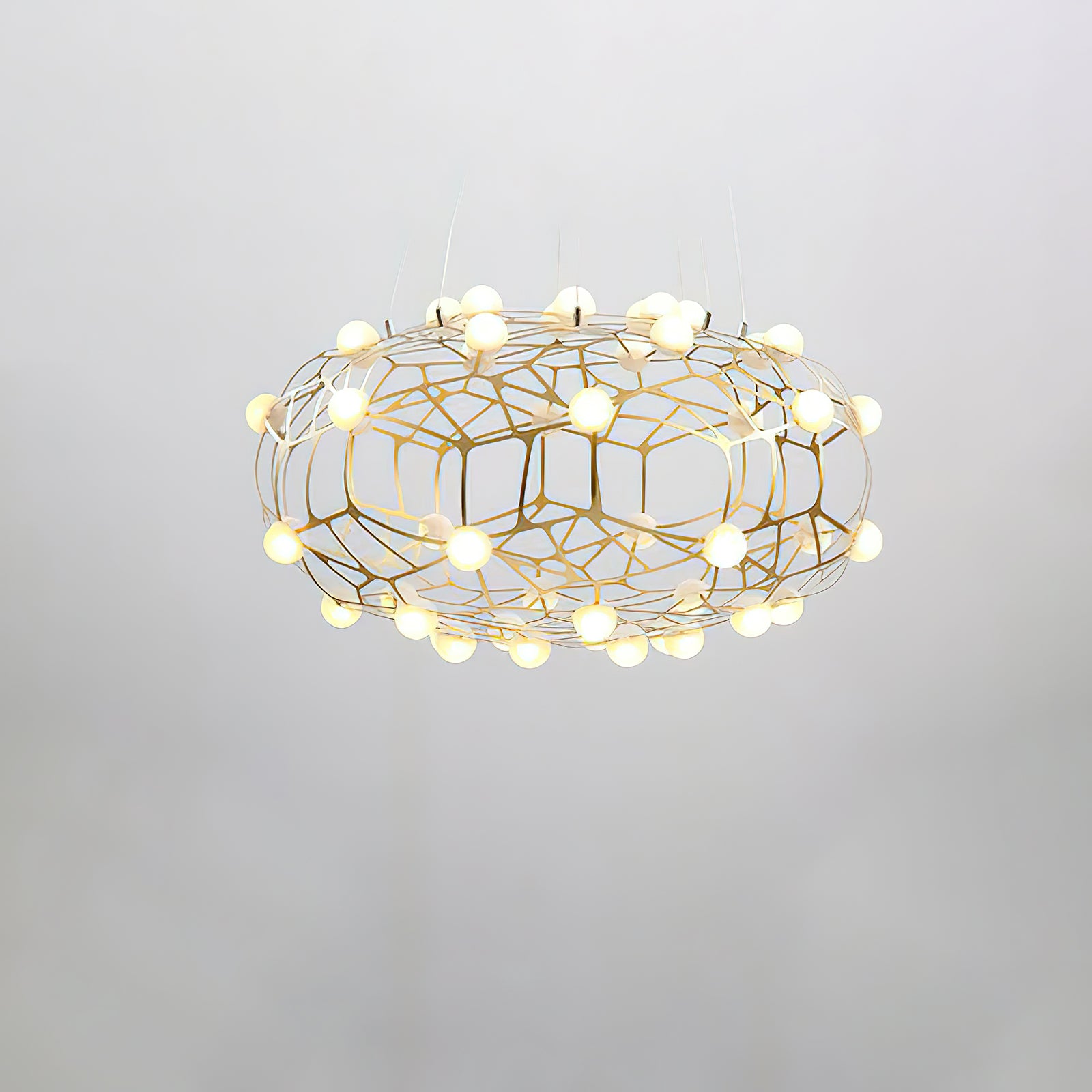 Exquisite Bird's Nest Chandelier - Elegant Crystal Ceiling Light Fixture for Dining Room, Bedroom & Living Room Decor | Perfect for Modern Home, Wedding & Luxury Interior Design