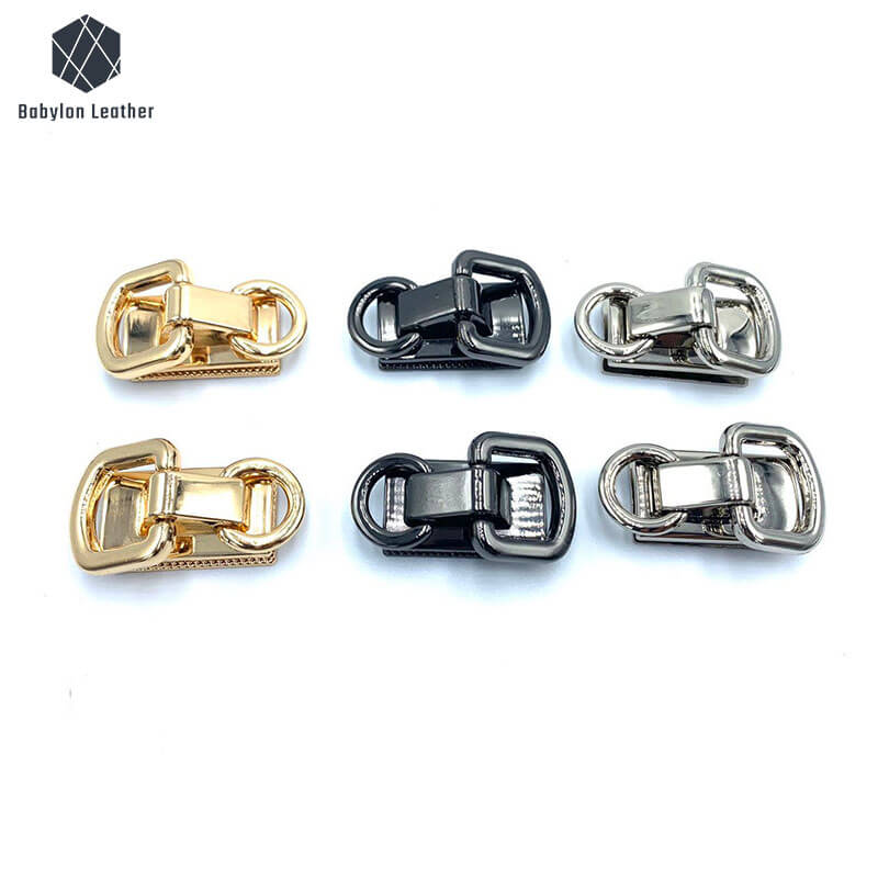 2 Pack Rectangle with Ring Shoulder Strap Connector Buckle - Durable Metal Strap Adjuster for Bags, Luggage, Backpacks & Pet Collars - Secure Fastener for DIY Accessories & Outdoor Gear