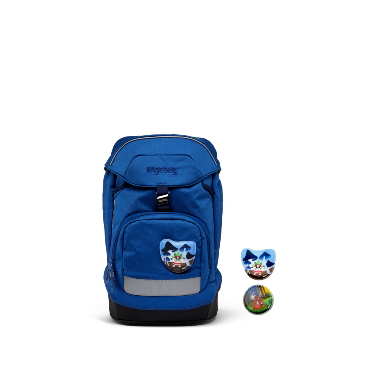 Ergobag Prime School Backpack for Kids - Lightweight & Ergonomic Design (2024 New Collection) - Perfect for Elementary Students, Daily School Use & Travel