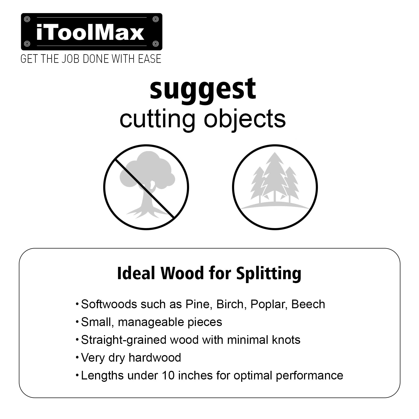 2024 Wall Mounted Kindling Splitter - Heavy Duty Carbon Steel Manual Firewood Splitter for Indoor & Outdoor Use - Perfect for Fireplaces, Camping & Wood Stoves