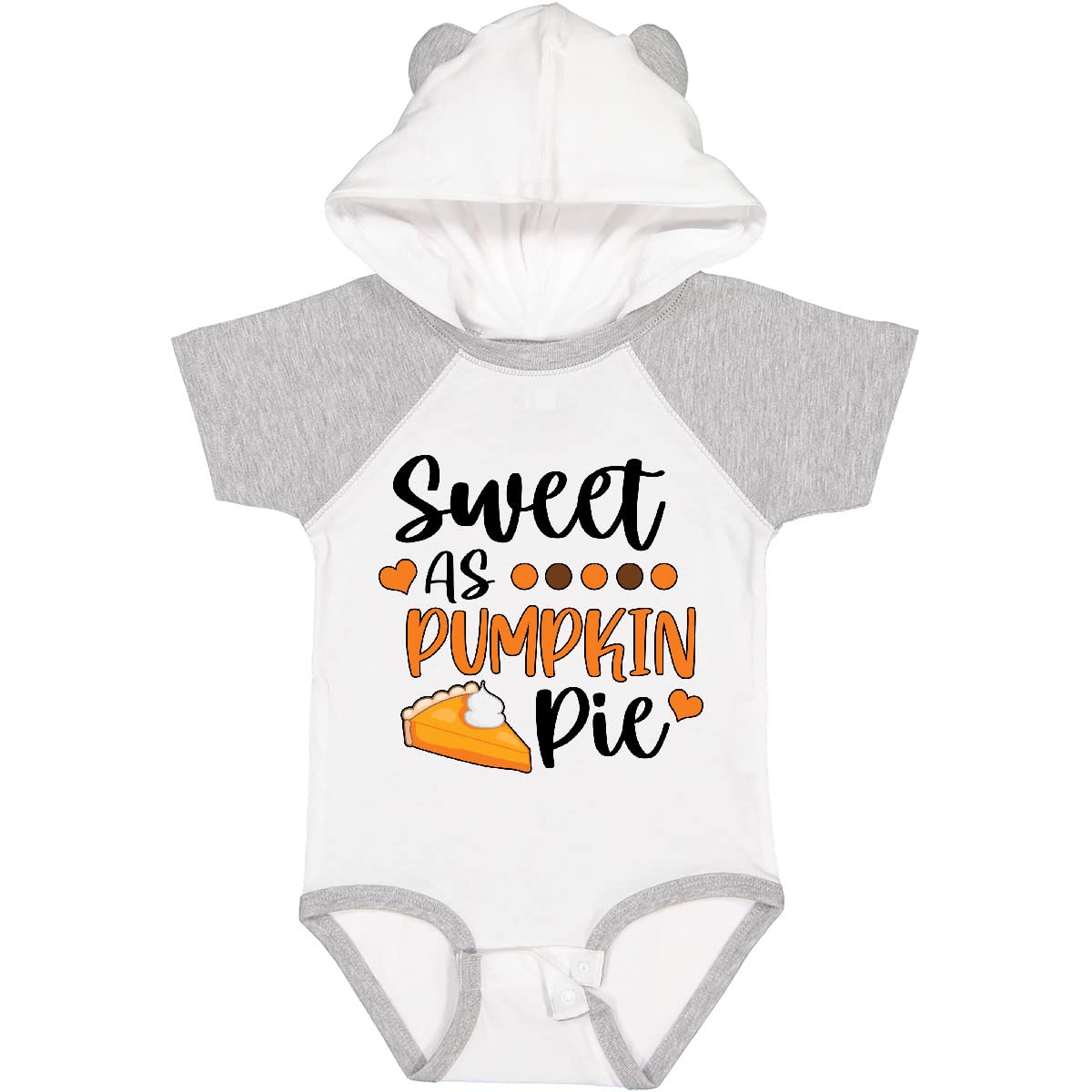 Inktastic Thanksgiving Sweet As Pumpkin Pie Baby Bodysuit - Cute Holiday Outfit for Infants & Toddlers - Perfect for Family Gatherings, Photo Shoots & Festive Celebrations