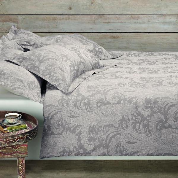 Luxury Damask Duvet Cover Set King Size - 100% Cotton Bedding Set with Pillow Shams, Wrinkle & Fade Resistant - Elegant Home Decor for Master Bedroom, Guest Room & Hotel
