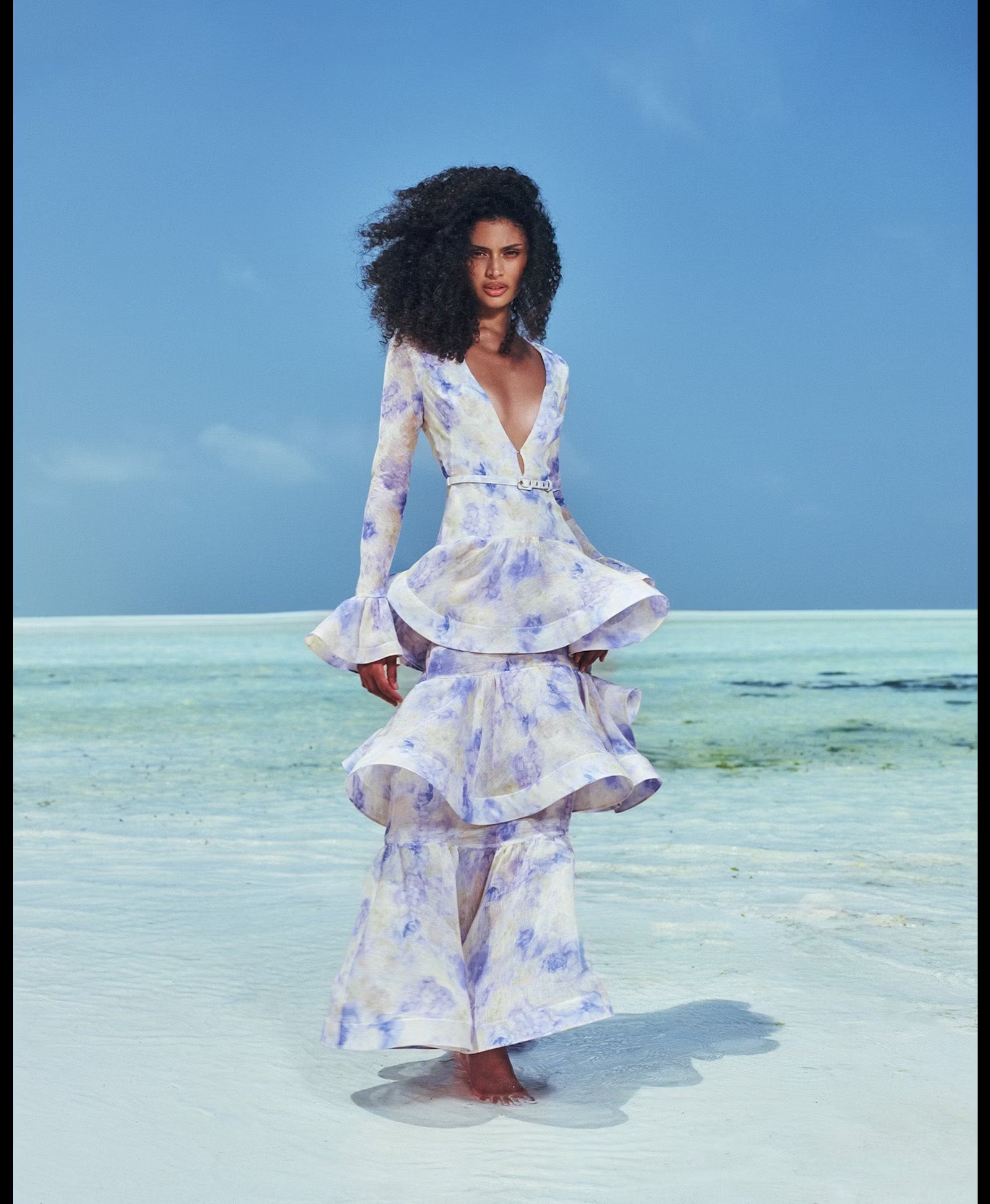 Anemone Maxi Dress - Flowy Long Summer Dress for Women, Beach Wedding & Vacation Outfit