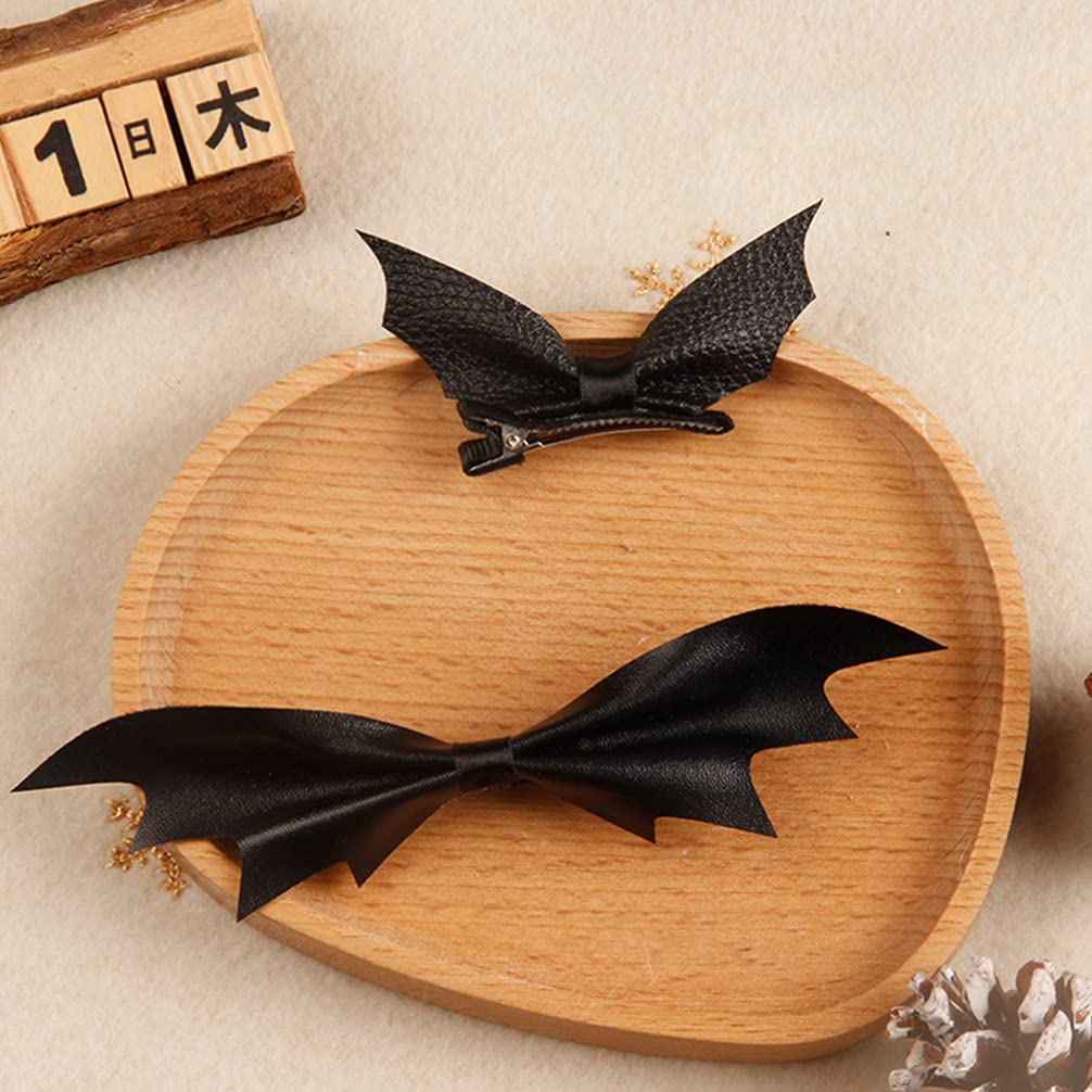 Lurrose 8 Pcs Bat Hair Clips - Cute Cartoon Bat Hairpins for Halloween Costume Accessories, Party Decorations & Gothic Hairstyles - Perfect for Halloween Parties, Cosplay & Themed Events