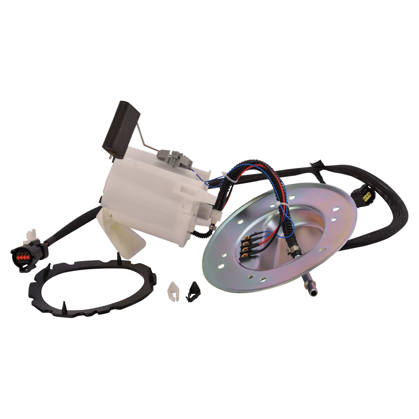TRQ Fuel Tank Kit with Fuel Pump Module Assembly & Tank Strap - Compatible with 1999-2000 Ford Mustang - Gas Tank Replacement for Improved Fuel Efficiency & Performance - Perfect for Restoration Projects & Daily Driving