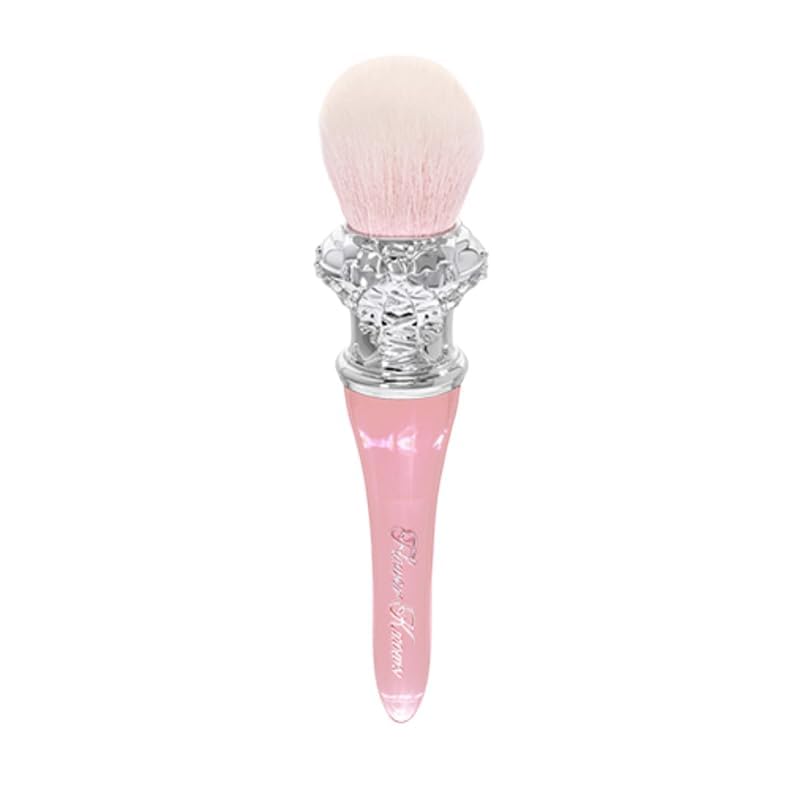 Swan Ballet Blush Brush - Soft Fluffy Makeup Brush for Powder & Blush Application (Pink)