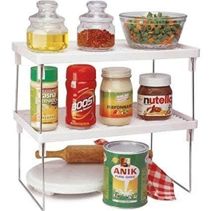 Stainless Steel Onion & Potato Storage Basket - 2 Pack Kitchen Vegetable Organizer for Pantry, Countertop, or Cabinet - Durable Rust-Proof Wire Mesh Container for Fresh Produce Storage