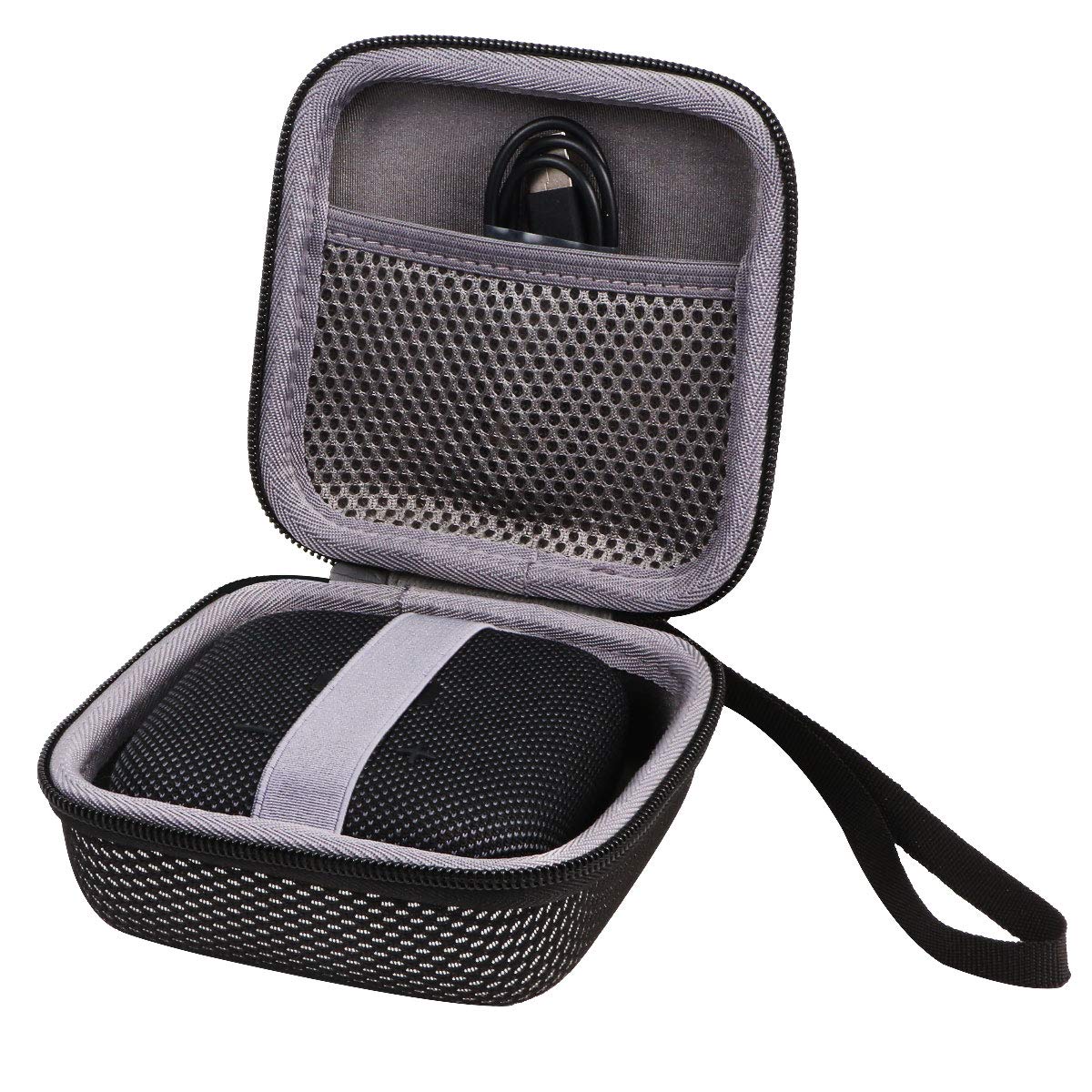 Aenllosi Protective Storage Case for Tribit StormBox Micro 1 & 2 Bluetooth Speakers - Waterproof Travel Pouch (Black) | Perfect for Outdoor Adventures, Beach Trips & Daily Commute