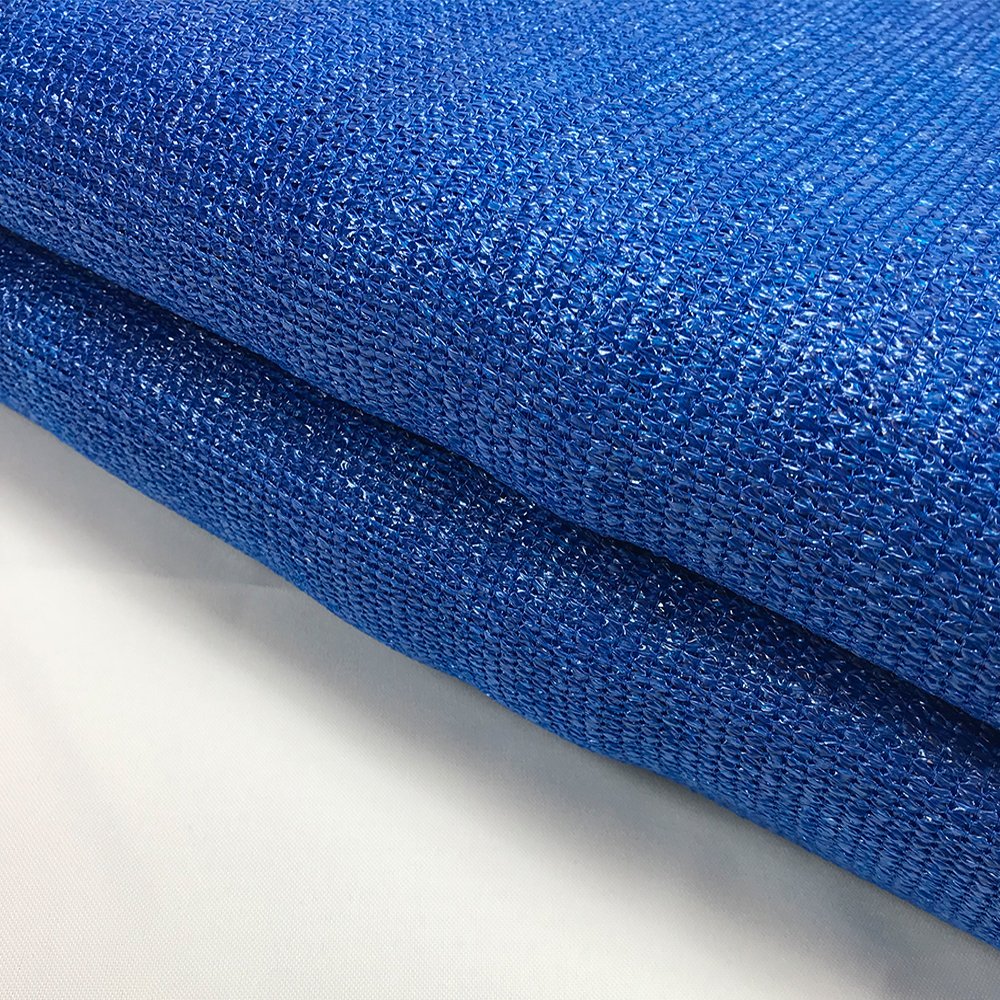 Alion Home 180 GSM Sunblock Shade Fabric Roll - 95% UV Protection, Breathable Mesh for Outdoor Use - Perfect for Fence, Garden, Backyard, Patio, Pergola, Greenhouse & Barn (10' x 50', Royal Blue) - Ideal for Sun Protection, Privacy Screening & Outdoor Living Spaces