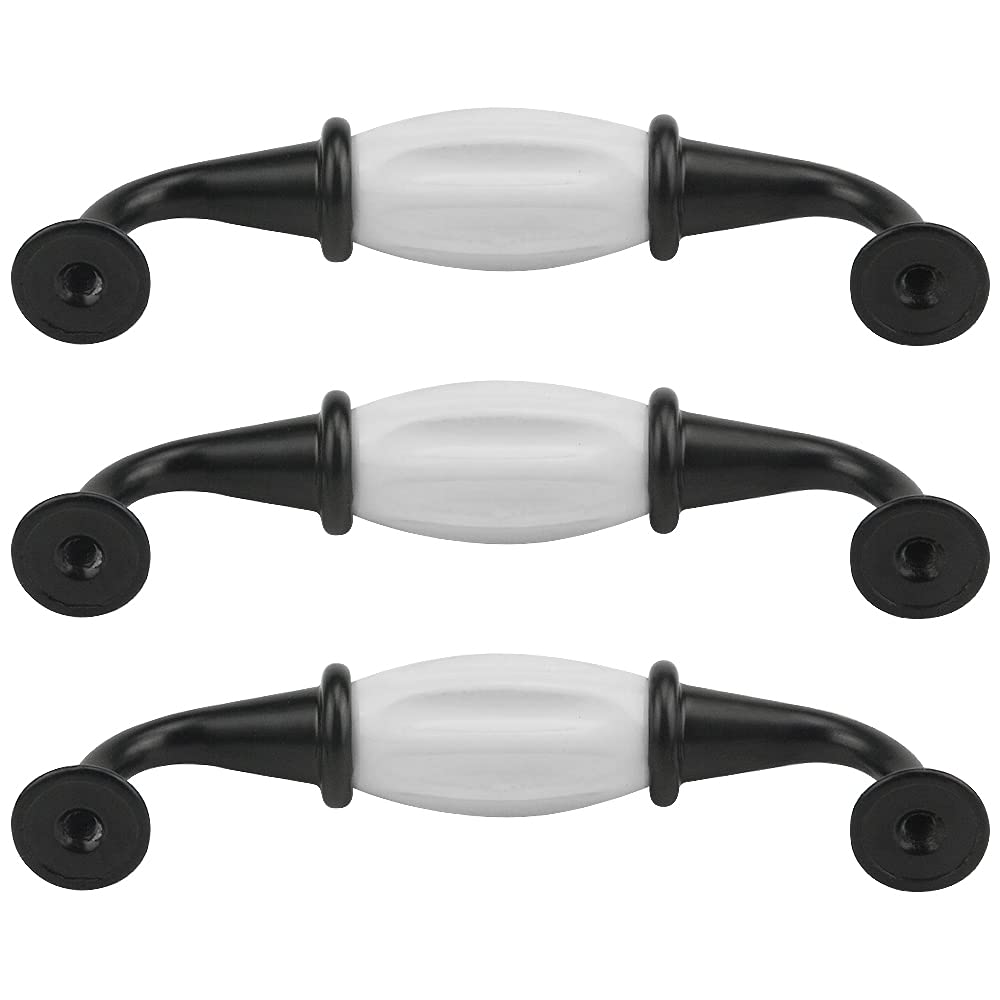 12 Pcs Ceramic Drawer Pulls - 3-3/4