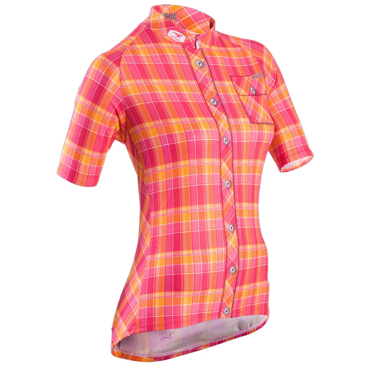 Sugoi Women's Lumber Jane Cycling Jersey - Breathable Bike Shirt for Road & Mountain Biking - Comfortable Performance Apparel for Women Cyclists