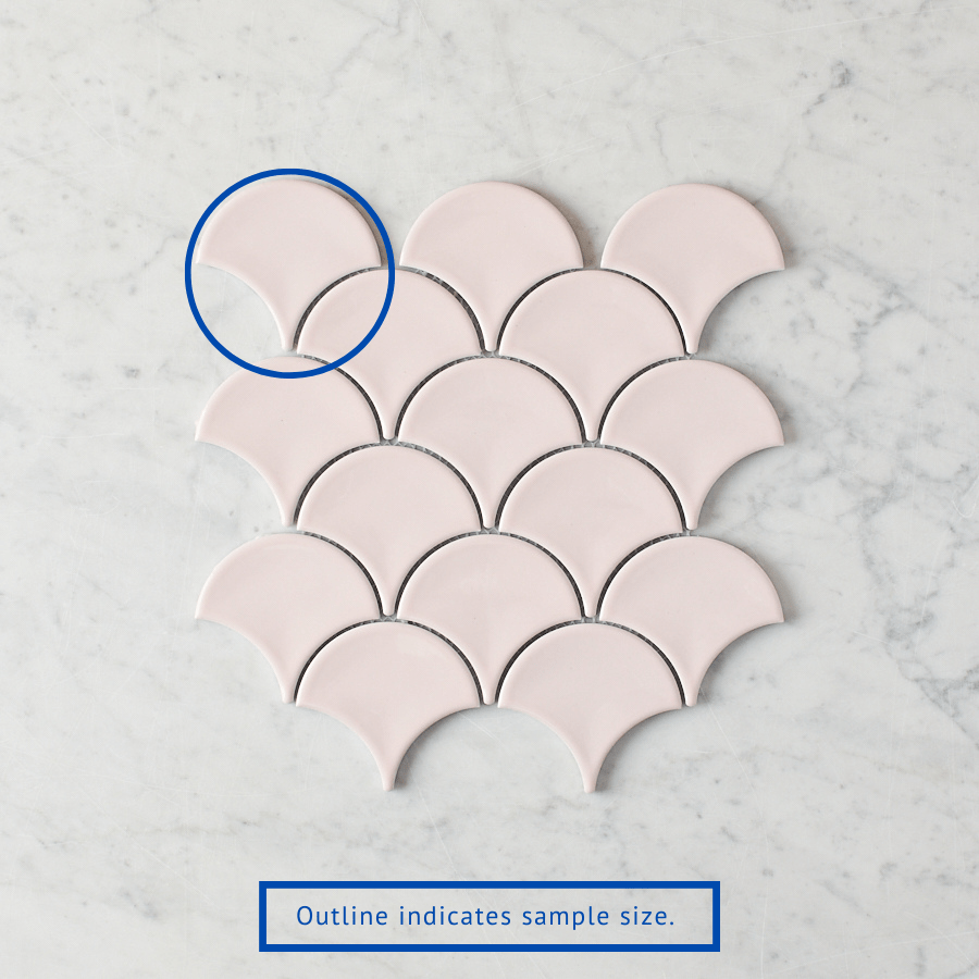 Coral Bay Glossy Pink Fish Scale Sample - Perfect for Nail Art, Jewelry Making, and DIY Craft Projects