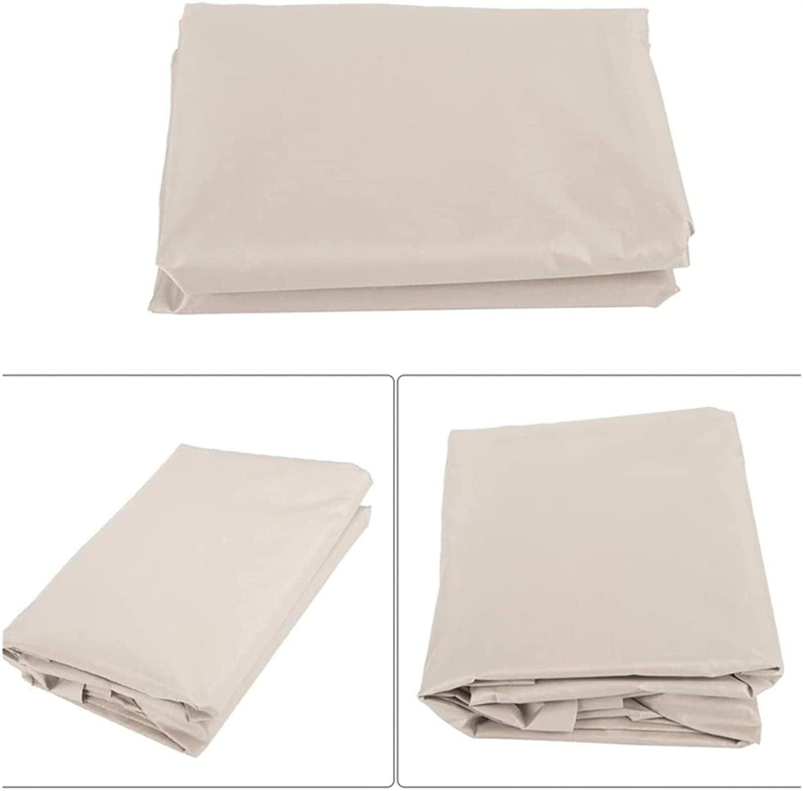 Waterproof 3-Seat Patio Swing Chair Covers - Outdoor Furniture Canopy & Cushion Cover Set for Garden, Hammock Replacement (Ideal for Backyard, Deck & Poolside Protection)