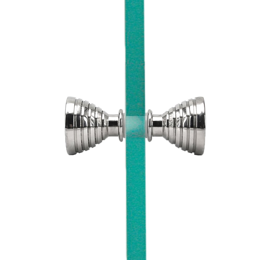 Stainless Steel Shower Door Handle Pull Knob - Brushed Finish for Bathroom Glass Door (KAS209) | Durable & Stylish Hardware for Modern Bathroom Renovation