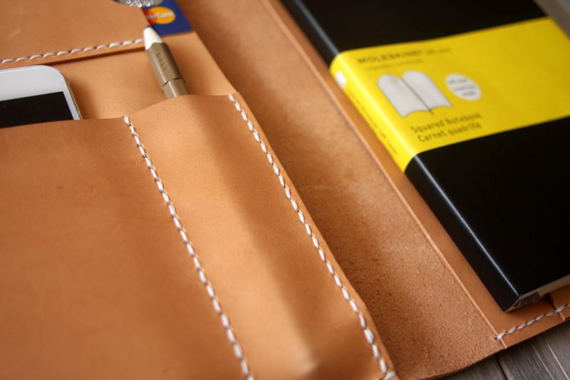 Premium Engraved Leather Sleeve for Microsoft Surface Pro - Durable Protective Case for Work, Travel & Business (Compatible with Surface Pro 7/6/5/4/3)