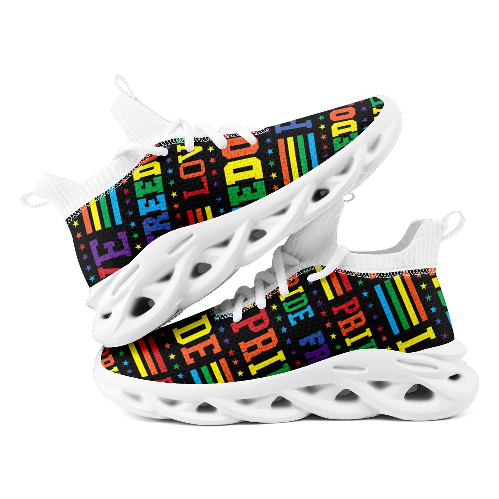 Custom Maxsoul Personalized Sneakers for Men & Women - Lightweight Comfortable Walking Shoes FN030A D025003 - Perfect for Running, Gym Workouts & Casual Wear