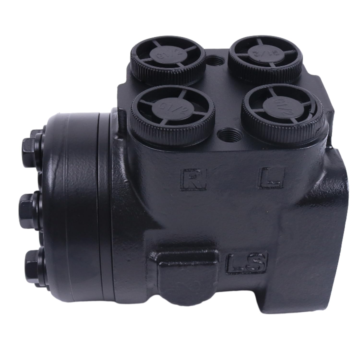 JZGRDN Steering Motor Without Relief Valve 67698C91 67698C92 67698C93 67698C94 K207419 - Replacement for Case IH 248 258 268 278 385 484 485 584 684 685 784 884 885 Tractors - Perfect for Agricultural Equipment Repair and Maintenance