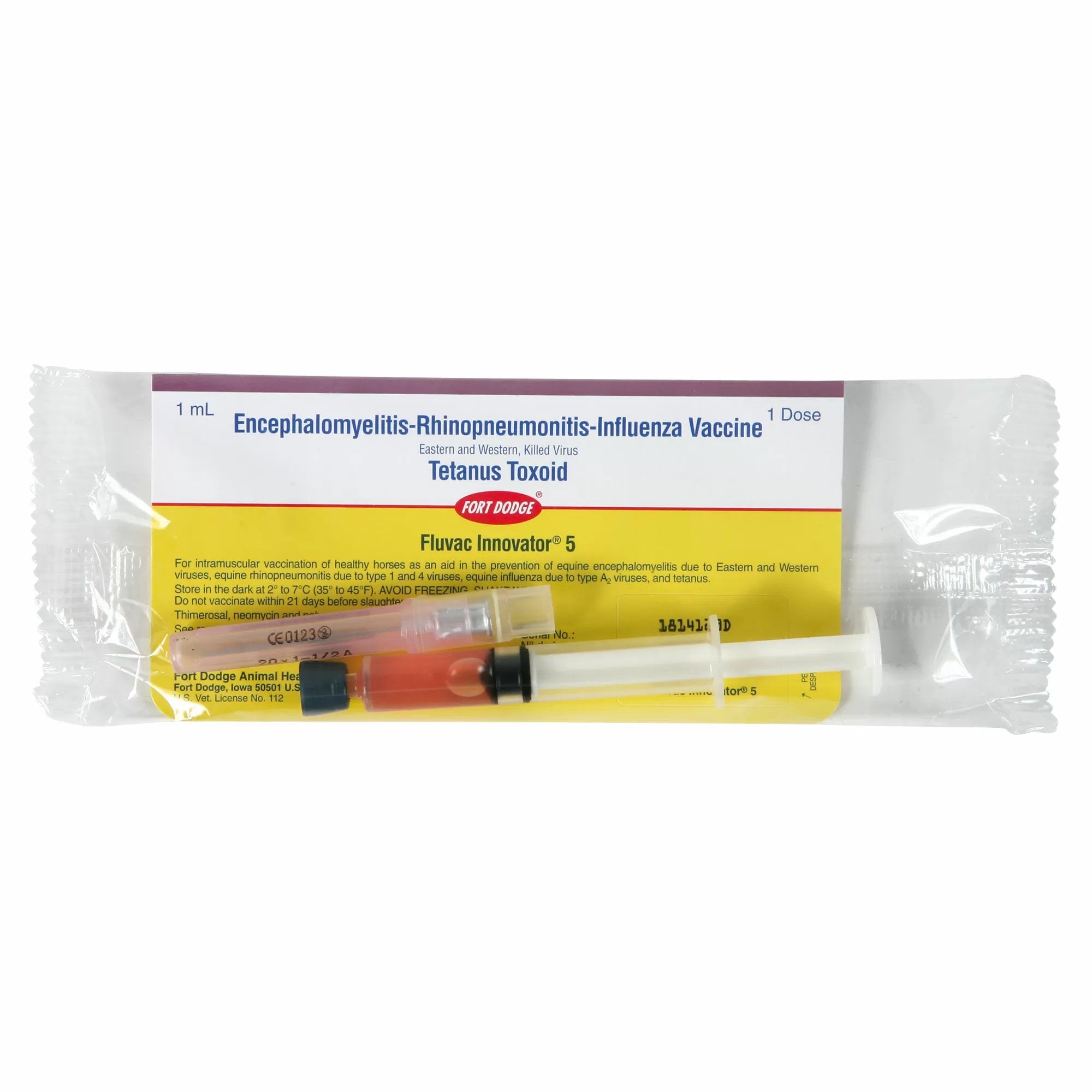 Zoetis Fluvac Innovator 5 - Equine Influenza Vaccine for Horses - Prevent Respiratory Infections in Stables & Competitions