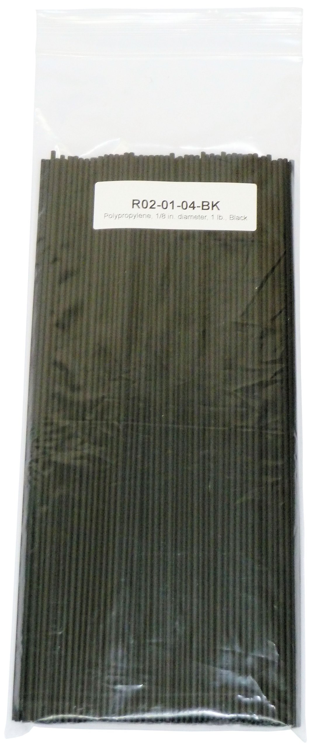 Polyvance Black Polypropylene (PP) Plastic Welding Rods - 1/8