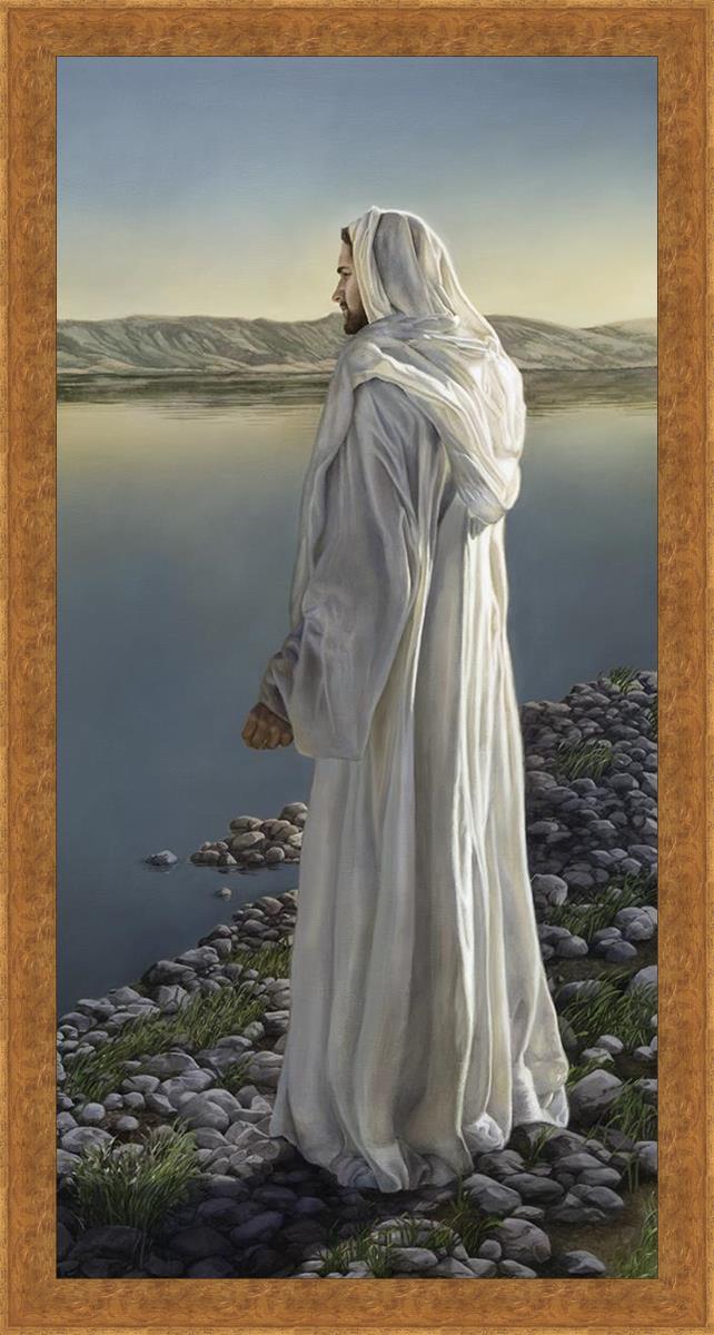 Come Follow Me Large Wall Art - Inspirational Christian Home Decor for Living Room, Bedroom & Office - Perfect Gift for Religious Families
