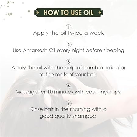 VANVASI AYURVEDA Amarkesh Tribal Oil with Ayurvedic Vati - Natural Hair Growth Oil for Long, Thick, Strong & Shiny Hair | Herbal Treatment for Hair Loss & Scalp Care | Perfect for Daily Hair Nourishment & Styling