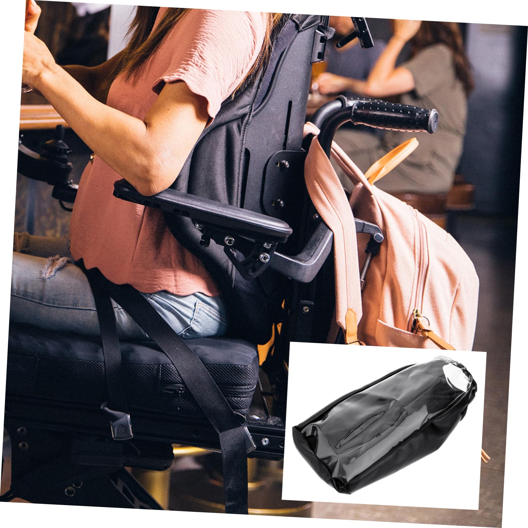 Electric Wheelchair Control Panel - Power Chair Controller Shield for Patients & Hospitals - Durable Black Accessory (Ideal for Home Care, Medical Facilities & Mobility Assistance)