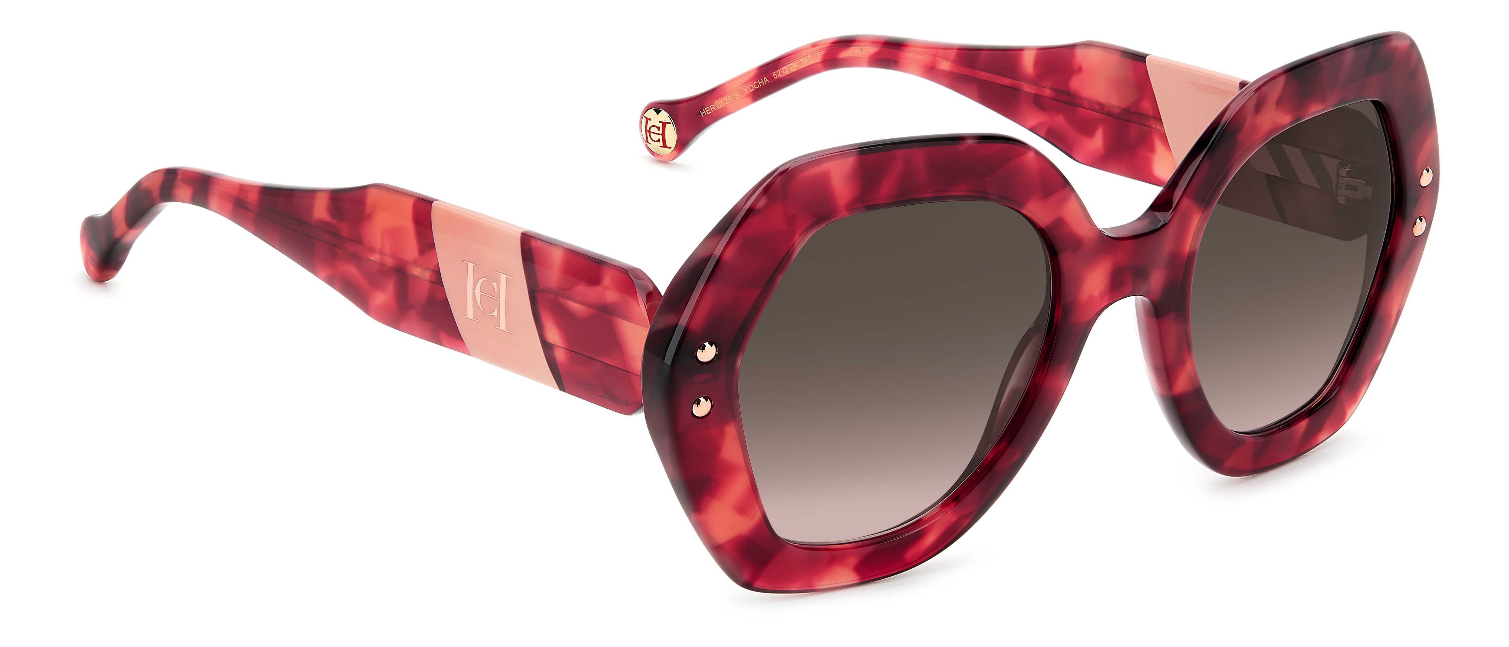 Carolina Herrera HER 0126/S Women's Designer Sunglasses - UV Protection & Polarized Lenses for Driving, Beach & Outdoor Activities