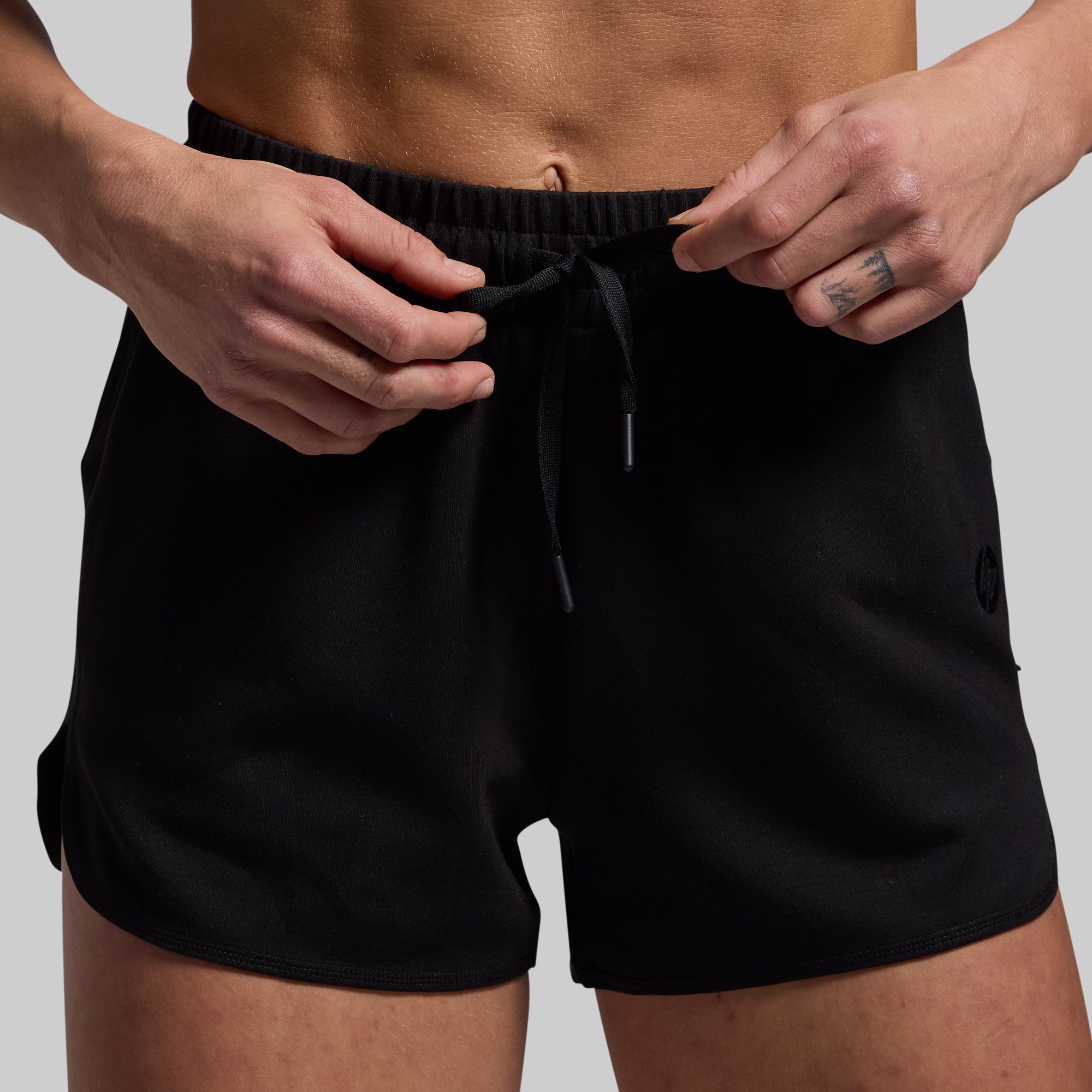 Lounge Lux Shorts for Women - Soft & Comfortable Black Sleep Shorts | Perfect for Lounging, Sleeping, and Relaxing at Home
