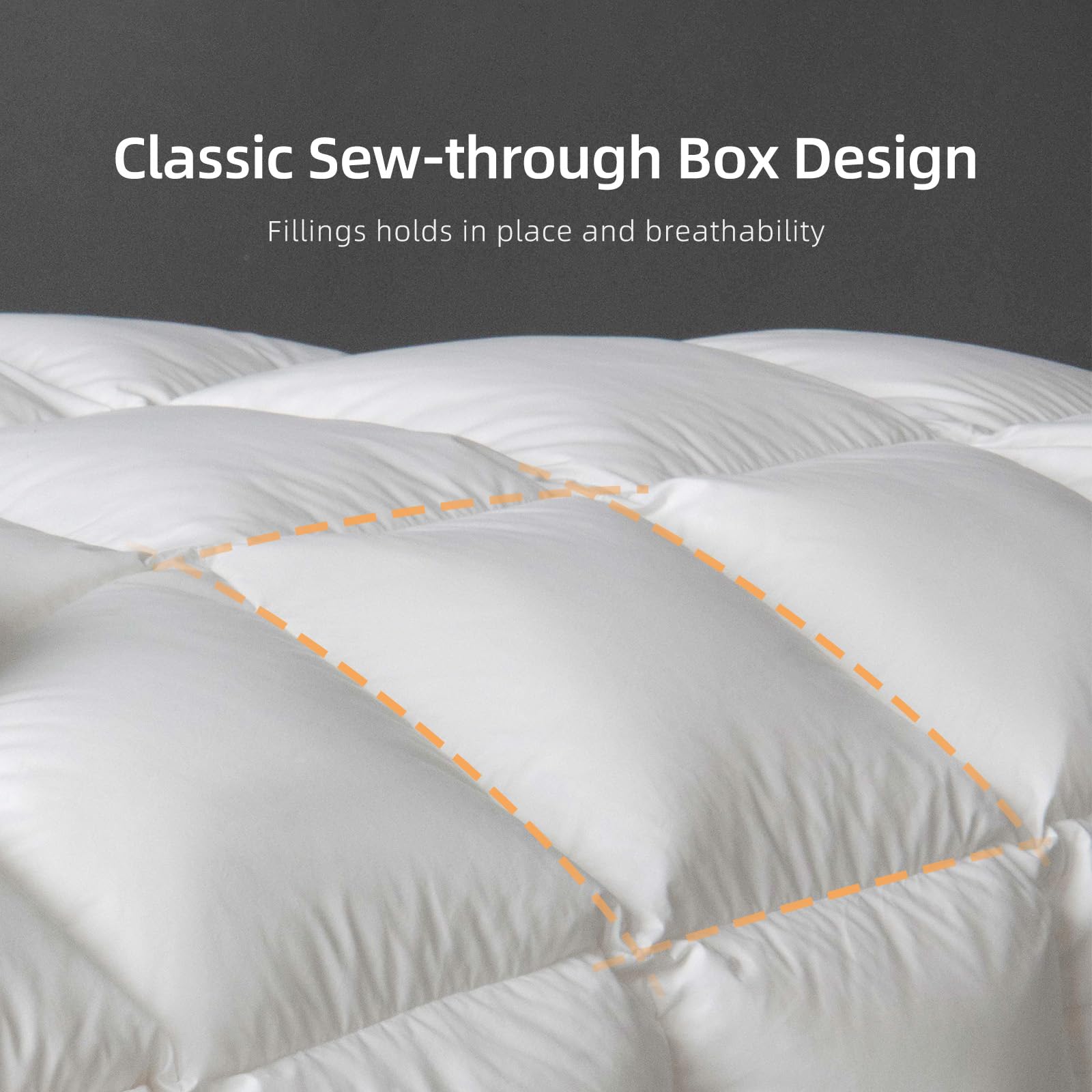 Premium MAXICOZY Oversized King Down Comforter - 120