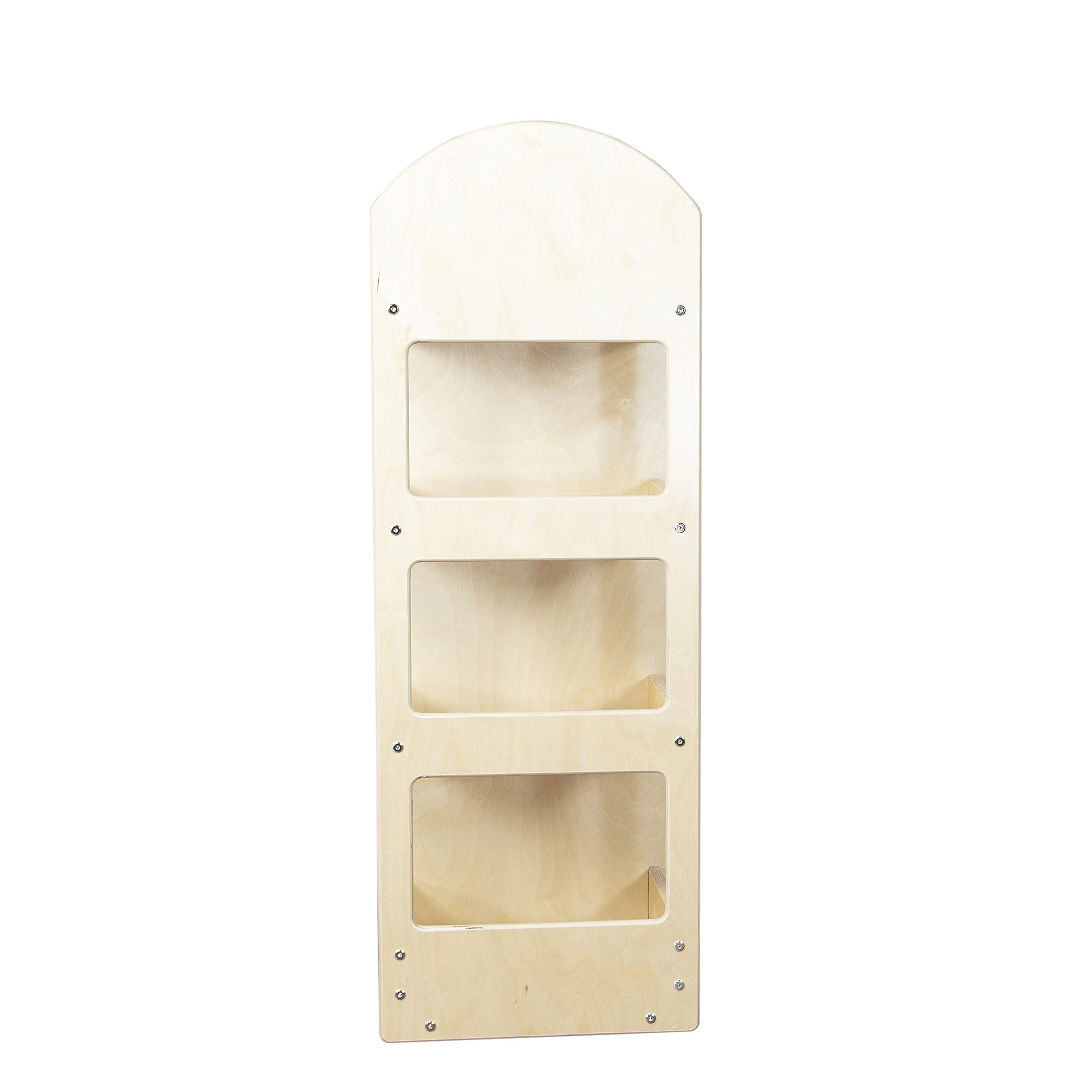 Contender Wooden Pretend Play Dress-Up Station for Kids - Montessori Toddler Closet with Mirror & Hooks for Costume Storage | Perfect for Role Play, Preschool Learning & Kids Bedroom Organization