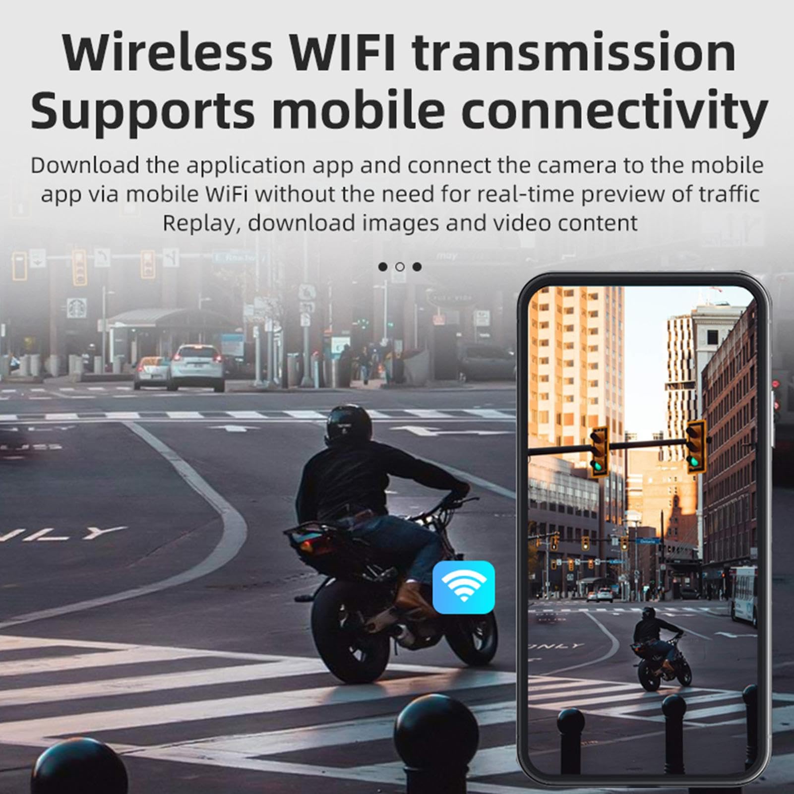 1080P WiFi Action Camera with Waterproof Design - HD Video Recorder for Cycling, Sports & Outdoor Adventures