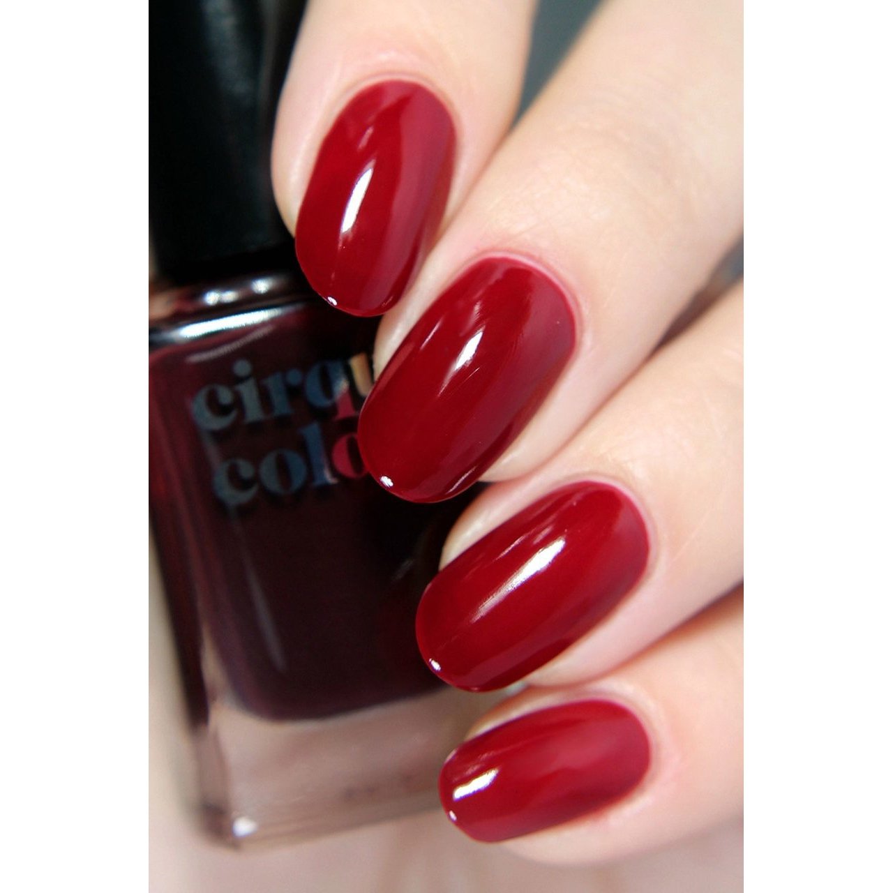Cirque Colors Rothko Red Nail Polish - 0.37 oz Vegan & Cruelty-Free Nail Lacquer - Long Lasting Gel-Like Shine - Perfect for Manicures, Pedicures & Nail Art Designs