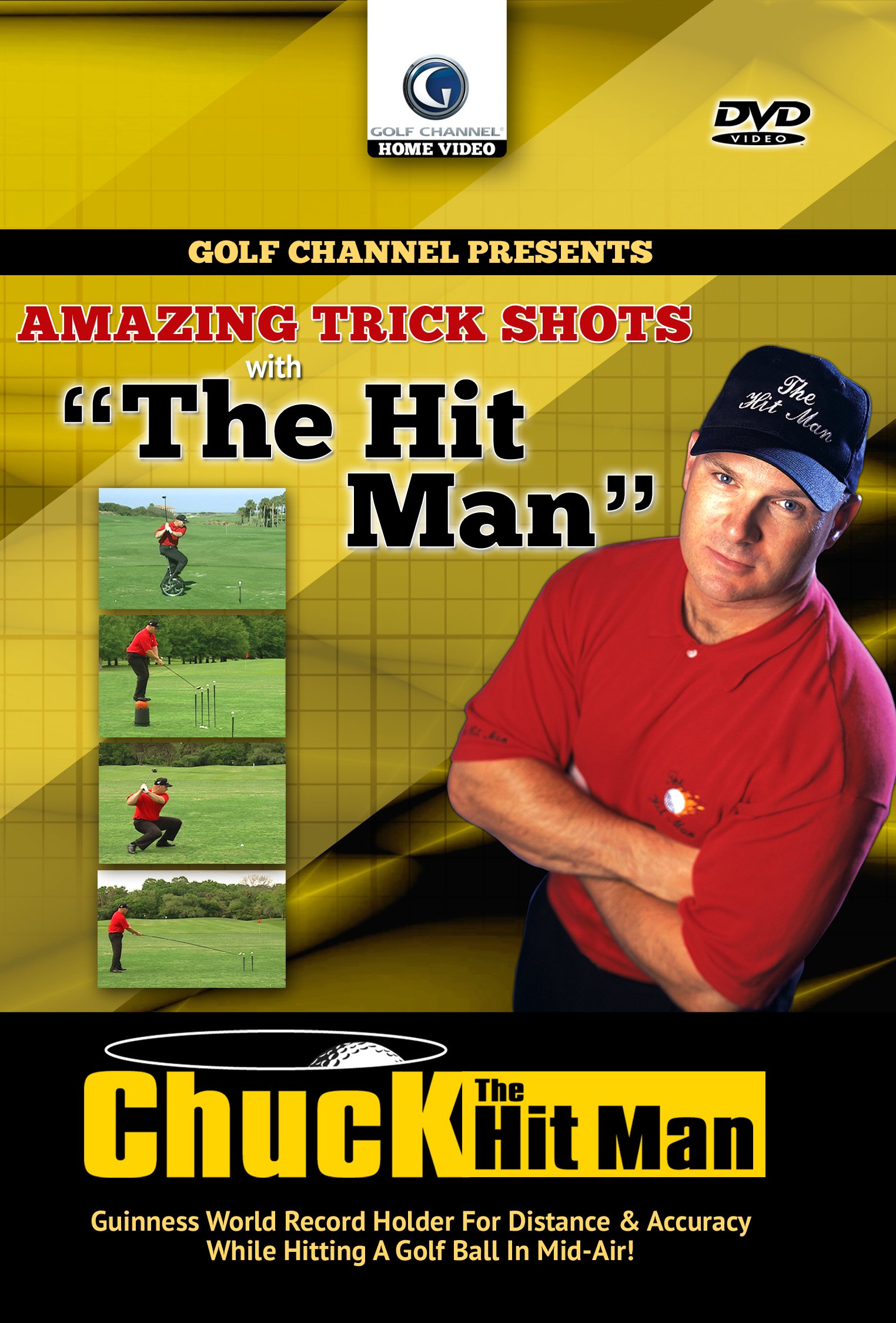 Professional Trick Shots with The Hit Man - Perfect for Basketball Practice, Streetball Games & Entertaining Friends
