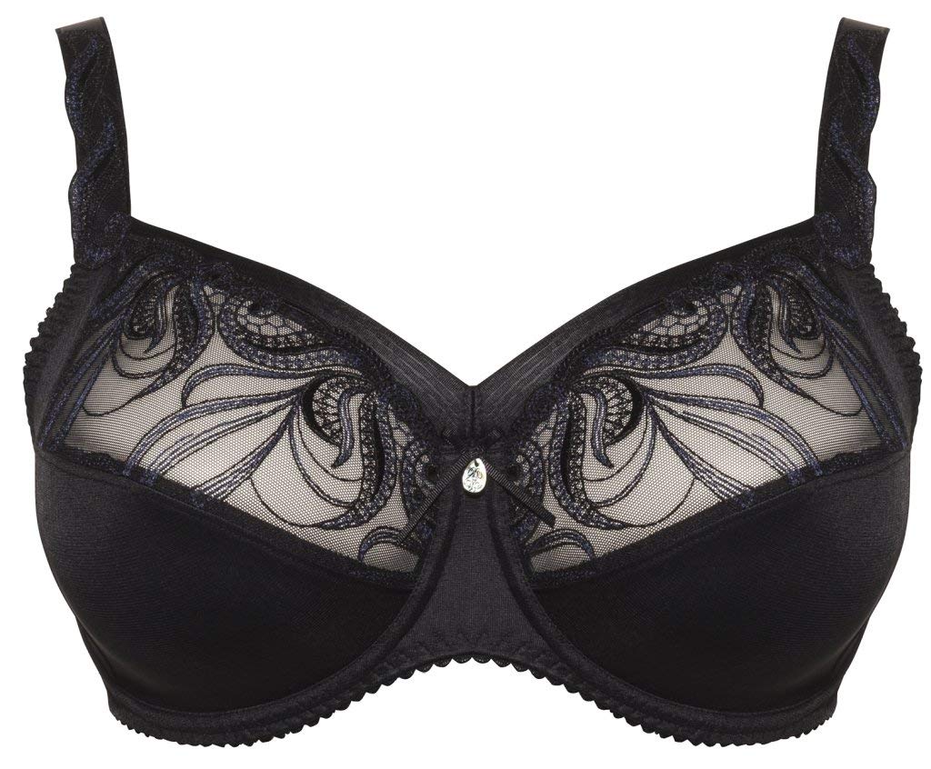 Ulla Women's Underwired Full Figure Bra 2526 | Comfortable Plus Size Support 34-52 H-L Cup | Perfect for Everyday Wear & Special Occasions