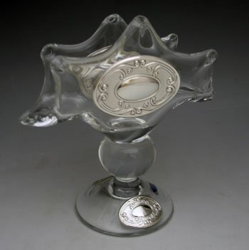 Elegant Crystal & Sterling Silver Napkin Holder - Perfect for Wedding, Dining Table Decor & Holiday Dinner Party Gifts
