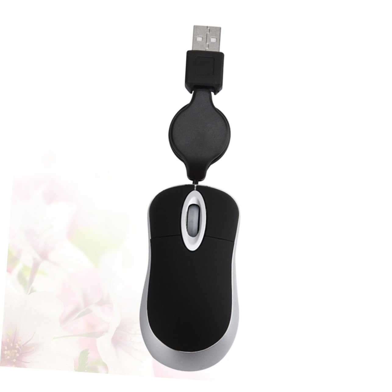 Housoutil 2-Pack Wired Computer Mice - 1600DPI High Precision Ergonomic Mini Mouse for Laptop, Notebook, PC - Portable USB Mouse for Left & Right Hand Users - Ideal for Office, Gaming, and Travel Use