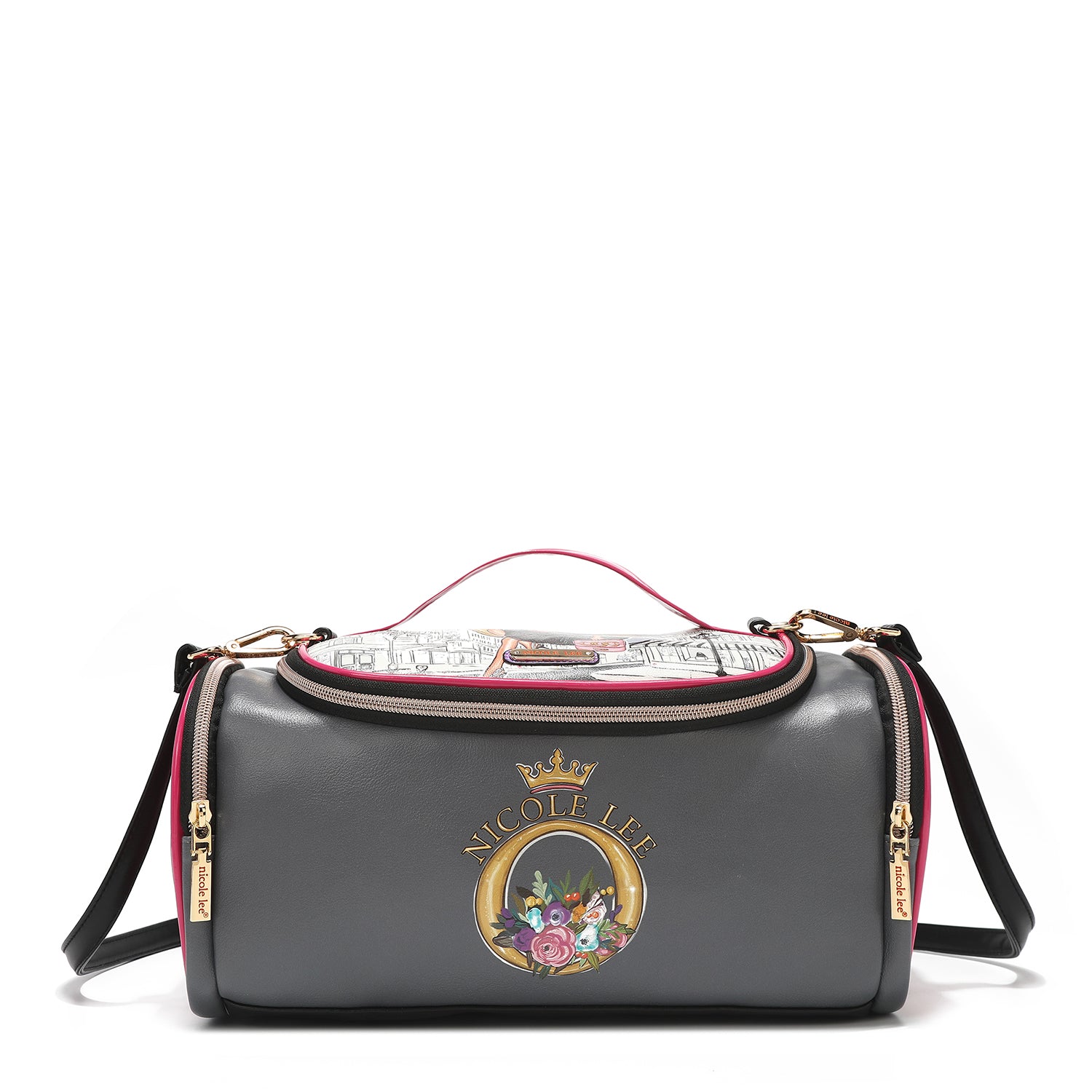 MIRA Large Cosmetic Pouch - Waterproof Makeup Bag for Travel, Gym & Daily Use - Spacious Organizer for Toiletries, Brushes & Beauty Essentials