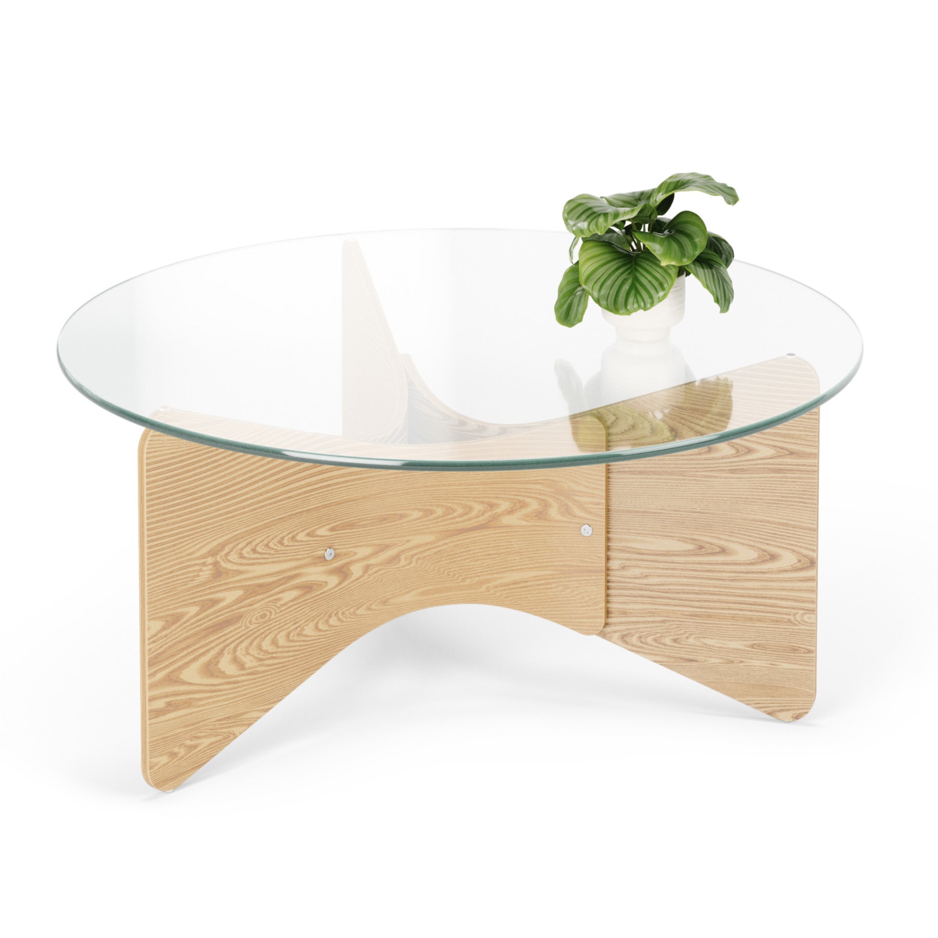 Modern Solid Wood Coffee Table - Handcrafted Rustic Living Room Furniture for Home Decor | Perfect for Living Room, Lounge & Office Spaces