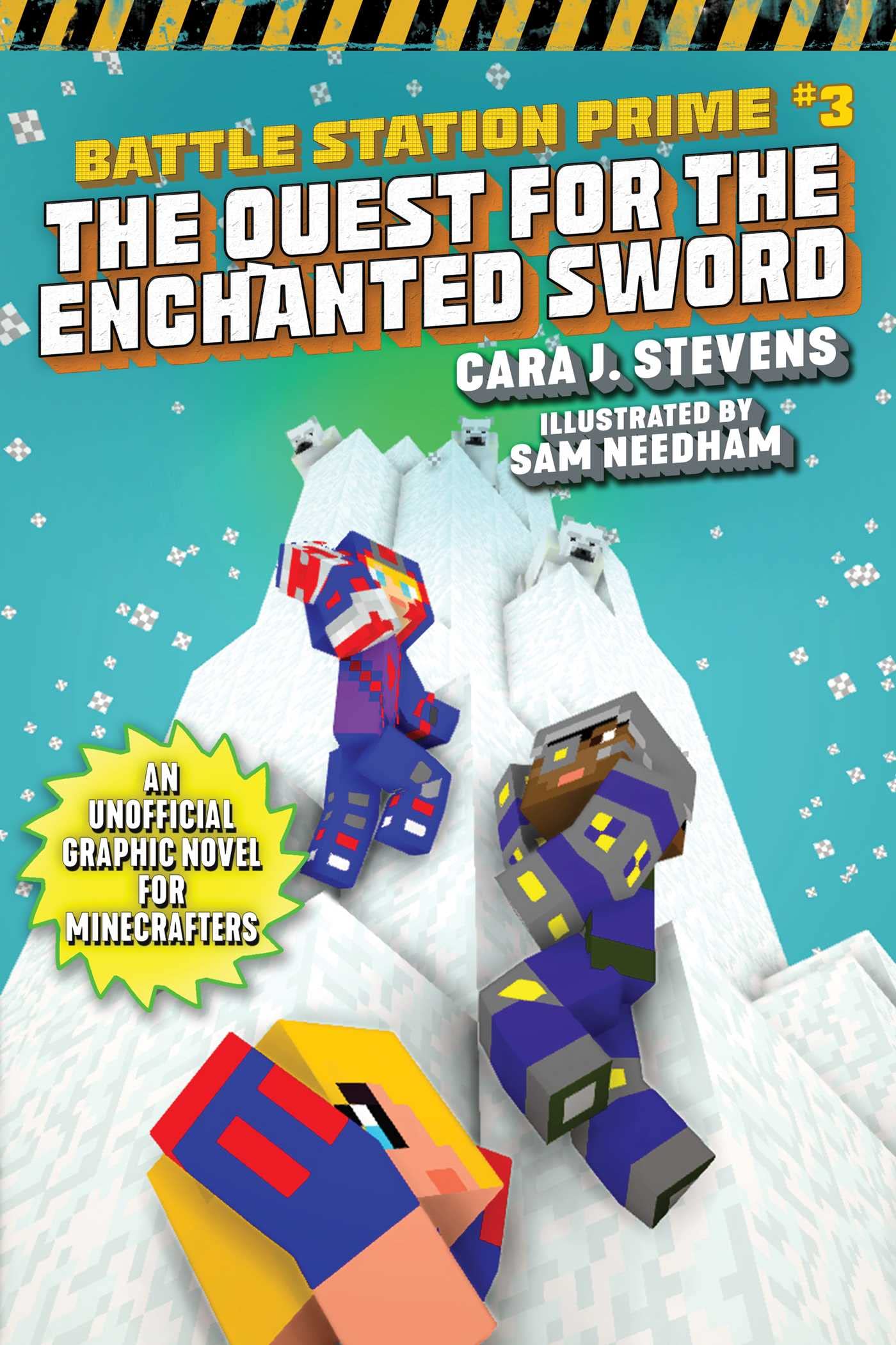 The Quest for the Enchanted Sword: Unofficial Minecraft Graphic Novel - Battle Station Prime Series Book 3 | Adventure Story for Gamers & Fantasy Readers | Perfect for Teens & Young Adults